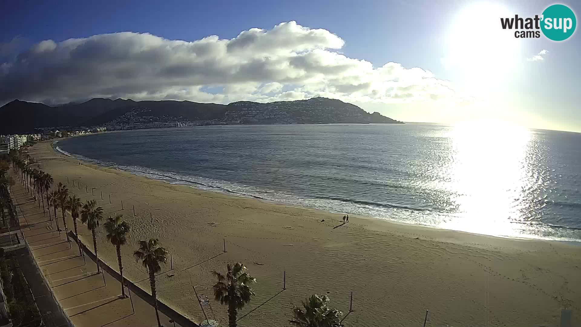 LIVEcam Roses plage Costa Brava – Hotel Montecarlo webcam Espagne