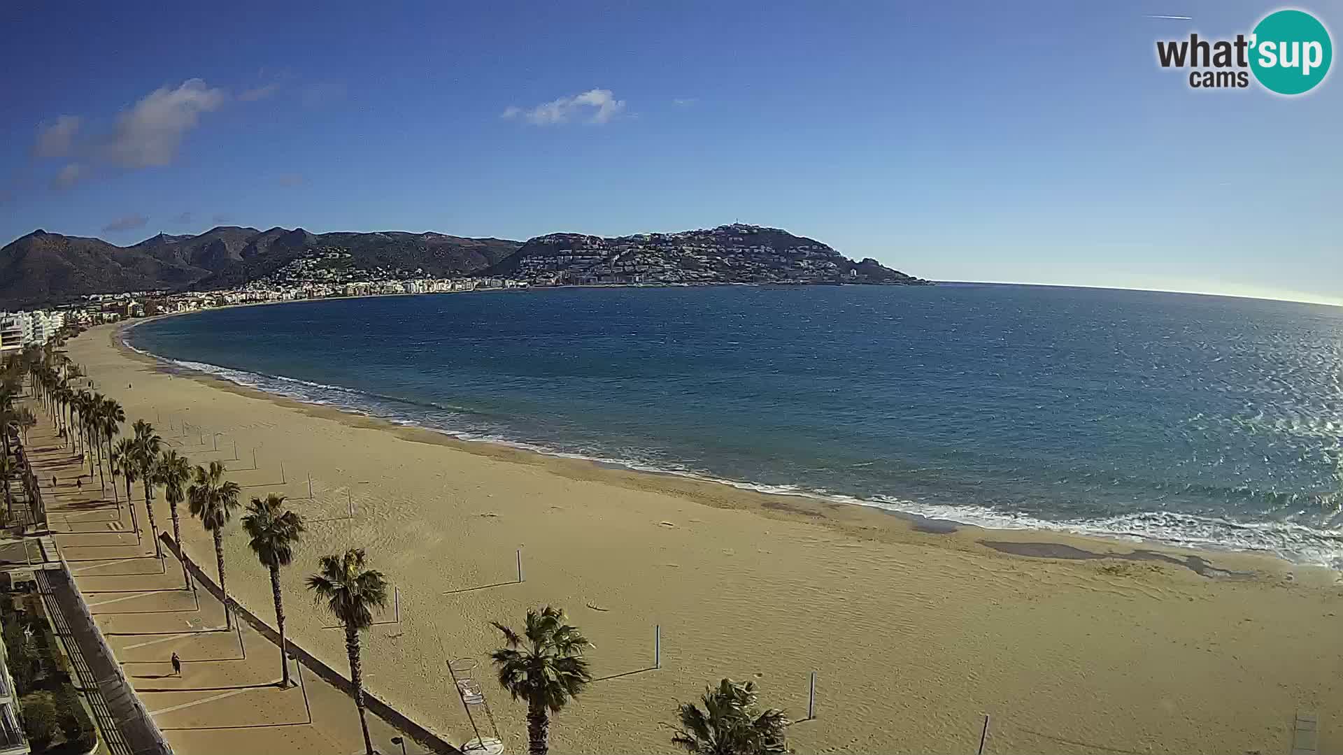 Live cam Roses  – Costa Brava spiaggia – Hotel MonteCarlo