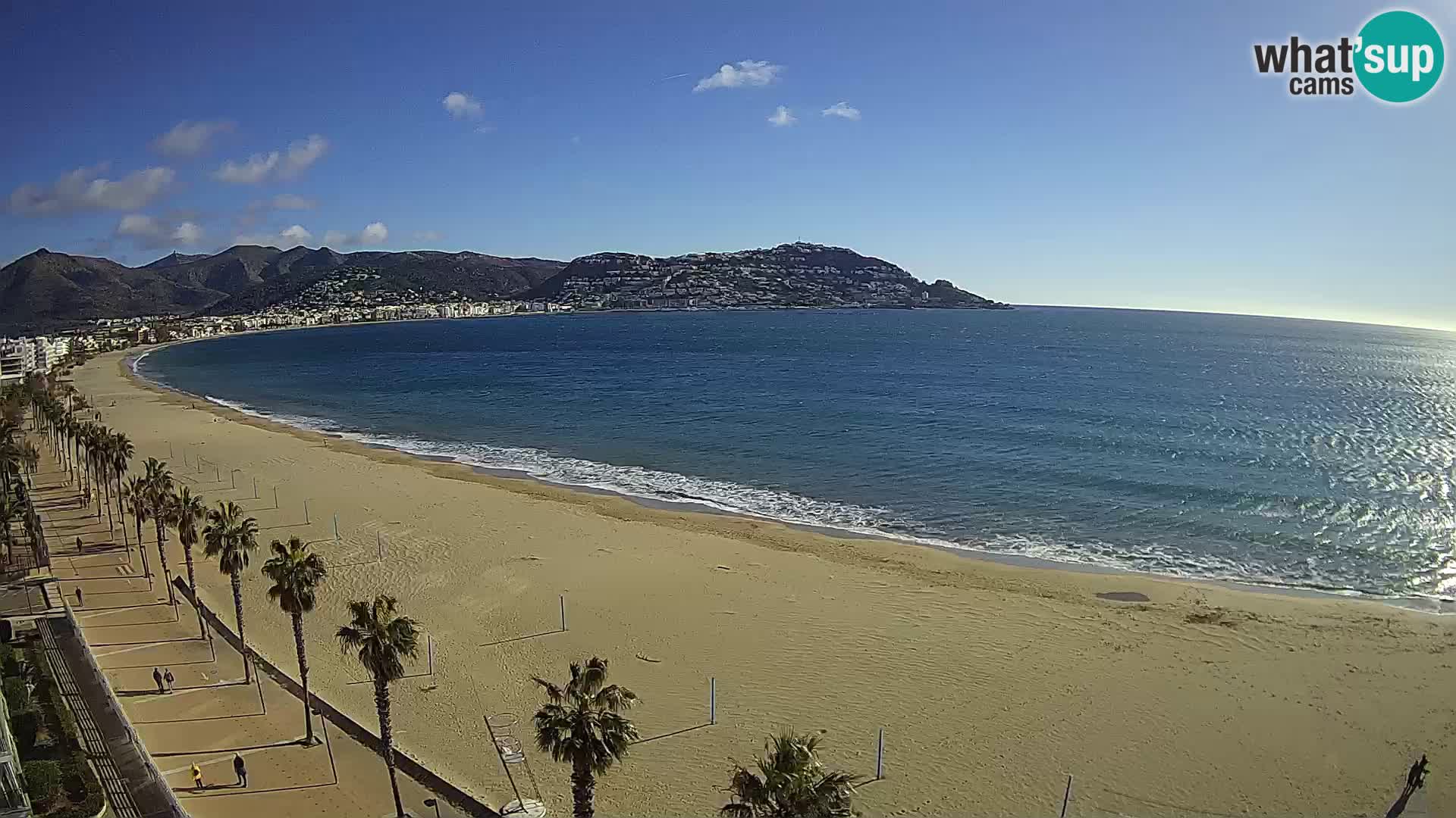 Live cam Roses  – Costa Brava spiaggia – Hotel MonteCarlo