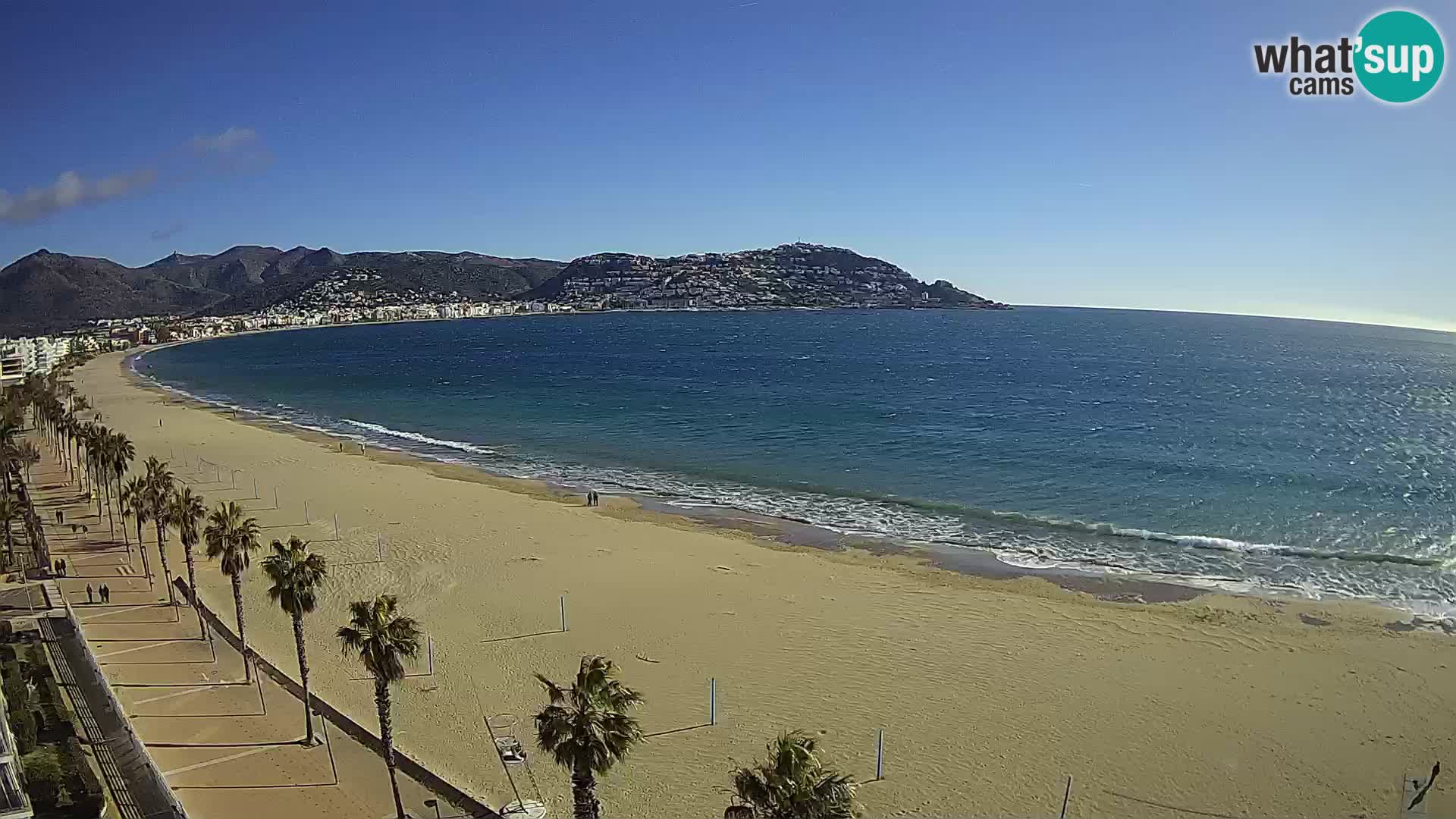 Live cam Roses  – Costa Brava spiaggia – Hotel MonteCarlo