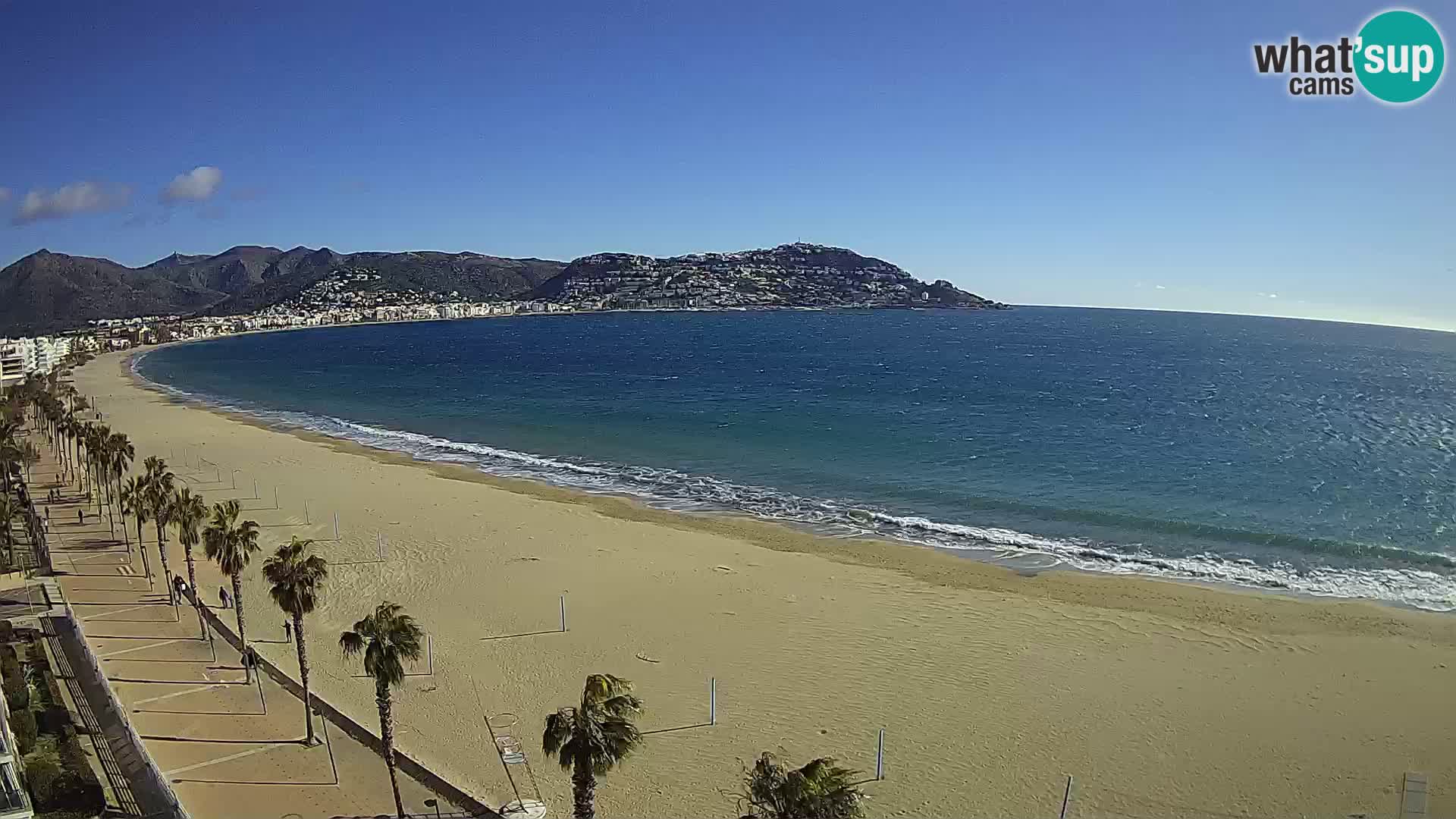 Live cam Roses  – Costa Brava spiaggia – Hotel MonteCarlo