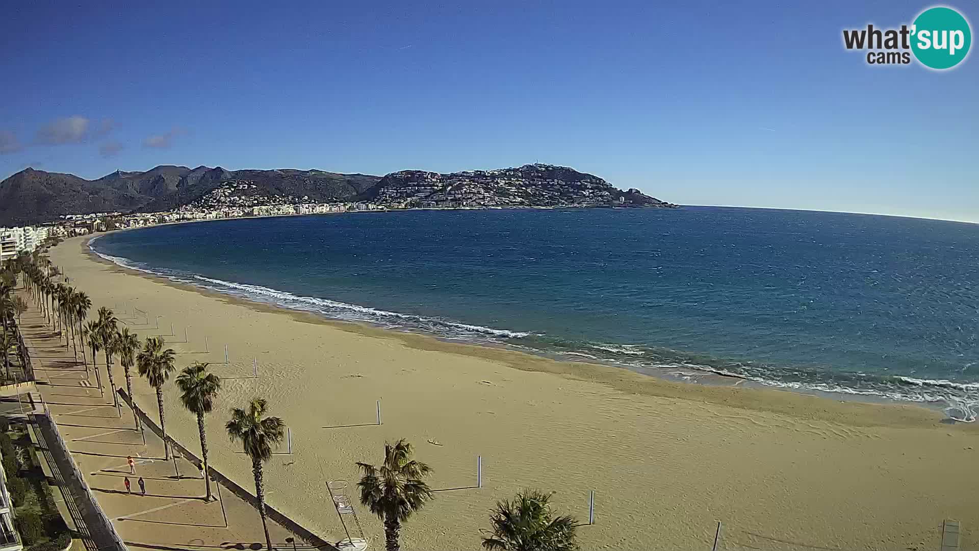 Roses camera en vivo playa Costa Brava- Hotel MonteCarlo