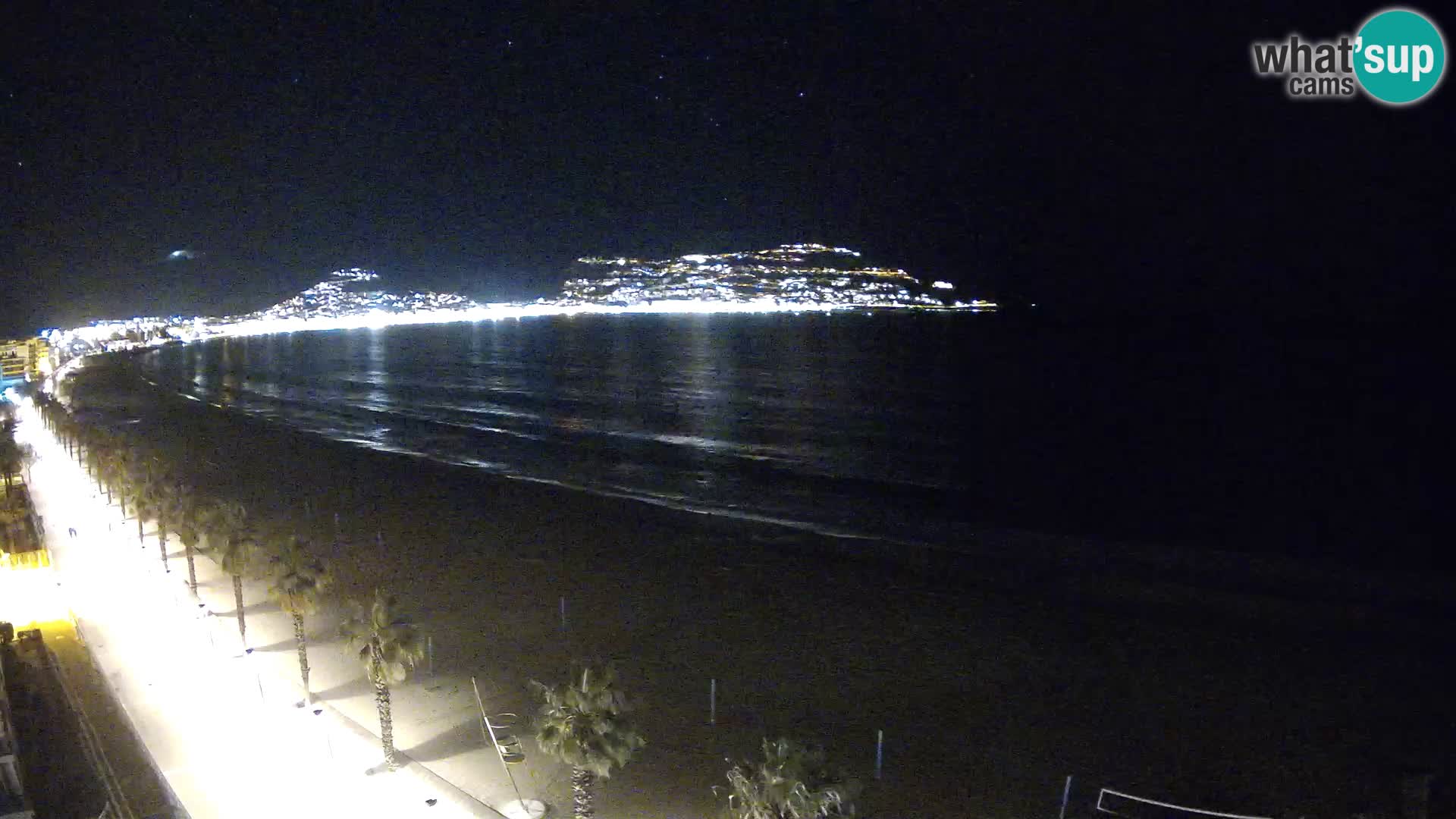 LIVEcam Roses plage Costa Brava – Hotel Montecarlo webcam Espagne