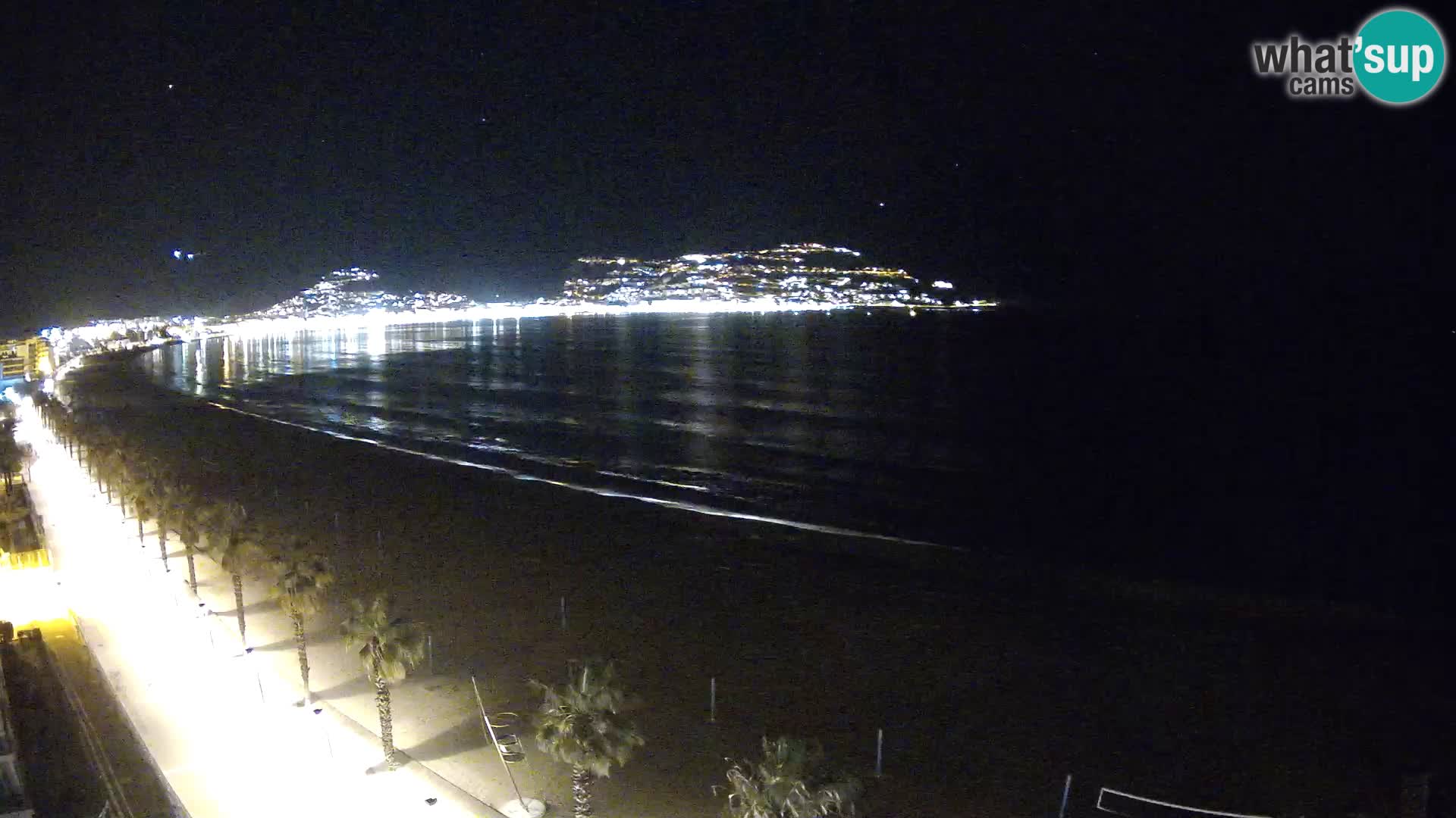 LIVEcam Roses plage Costa Brava – Hotel Montecarlo webcam Espagne