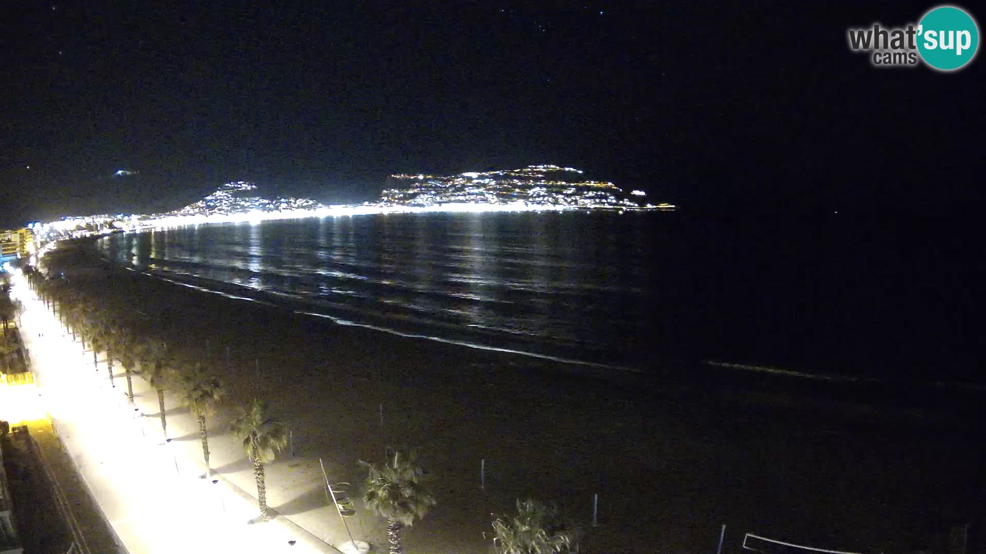 LIVEcam Roses plage Costa Brava – Hotel Montecarlo webcam Espagne