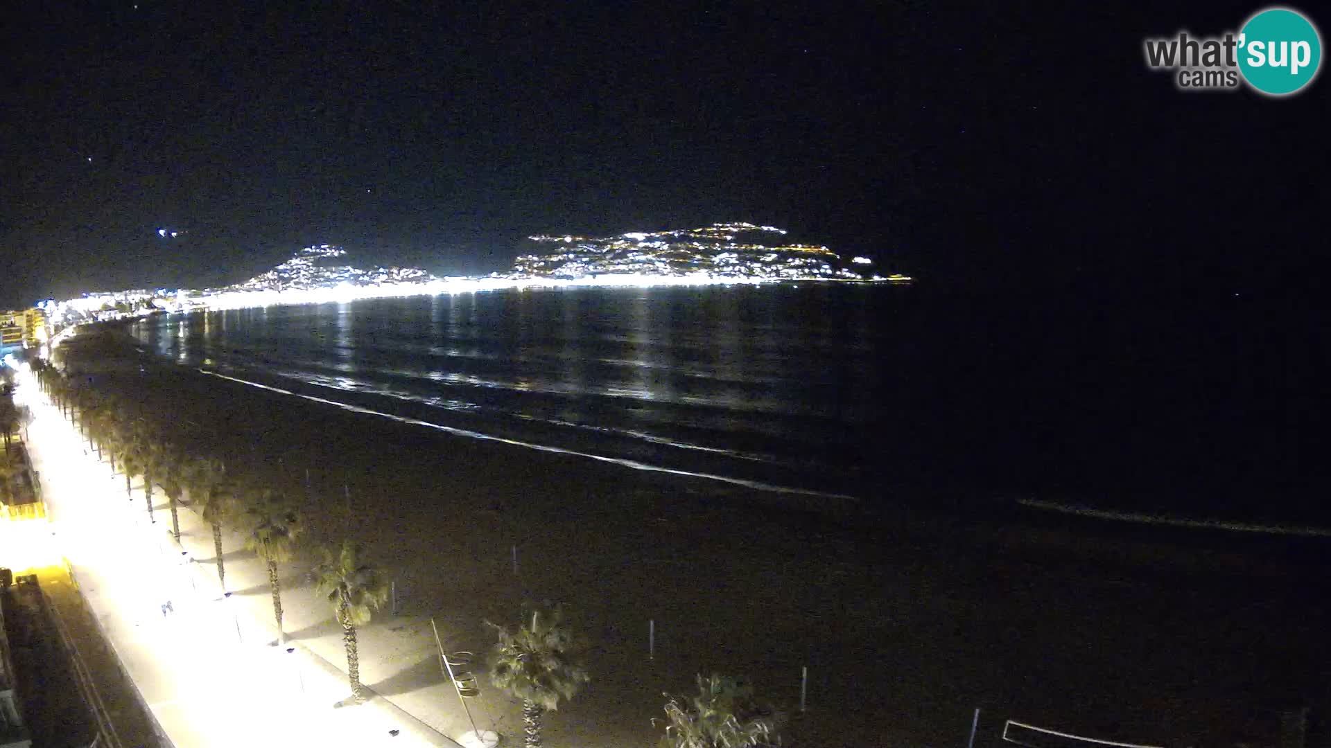 Webcam Costa Brava Roses Strand – Montecarlo Hotel livecam Spanien