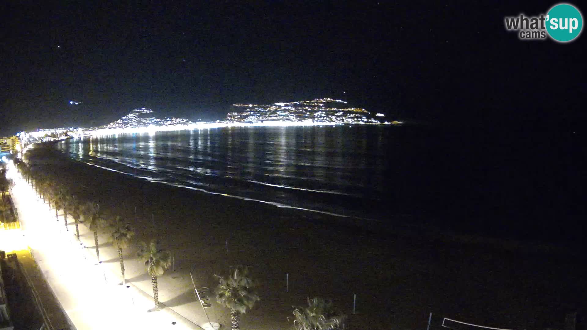 LIVEcam Roses plage Costa Brava – Hotel Montecarlo webcam Espagne