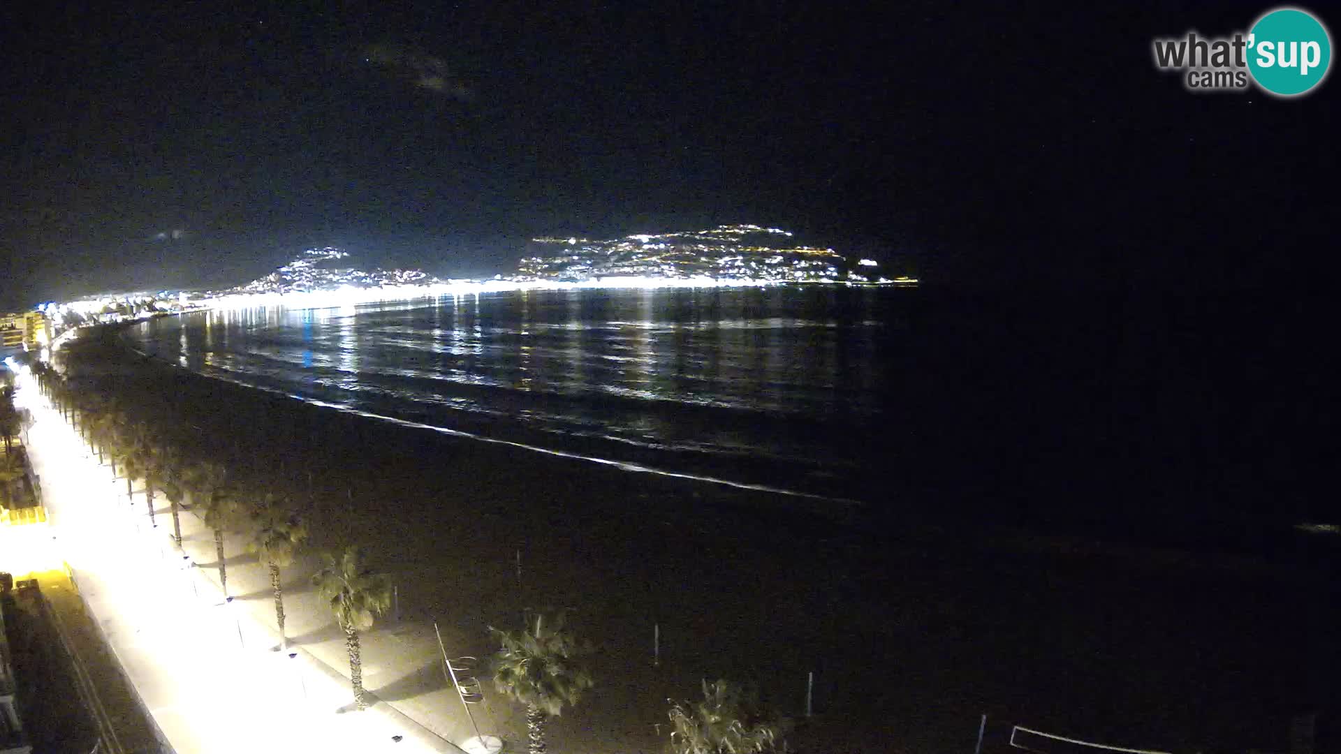 LIVEcam Roses plage Costa Brava – Hotel Montecarlo webcam Espagne