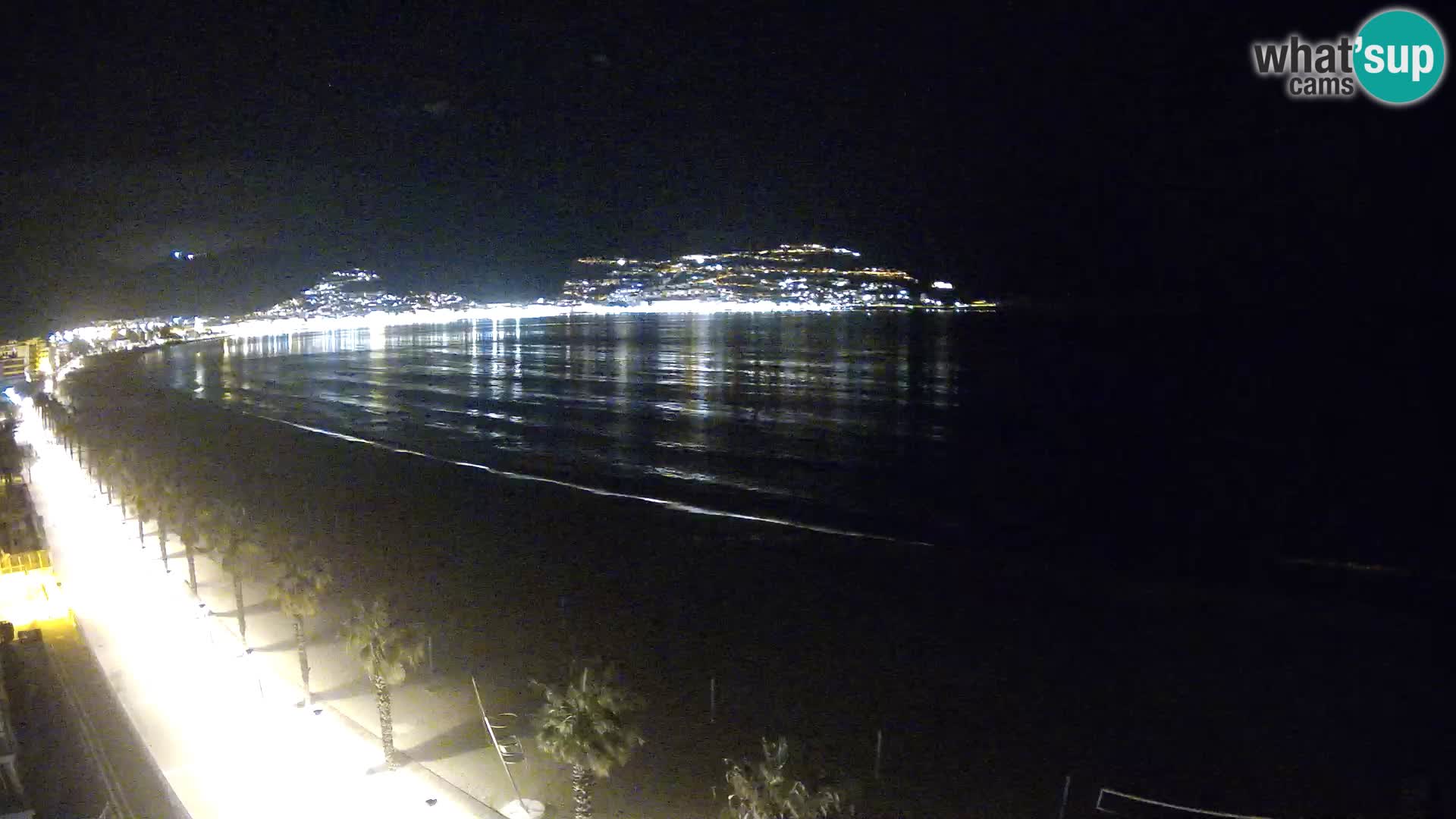 LIVEcam Roses plage Costa Brava – Hotel Montecarlo webcam Espagne