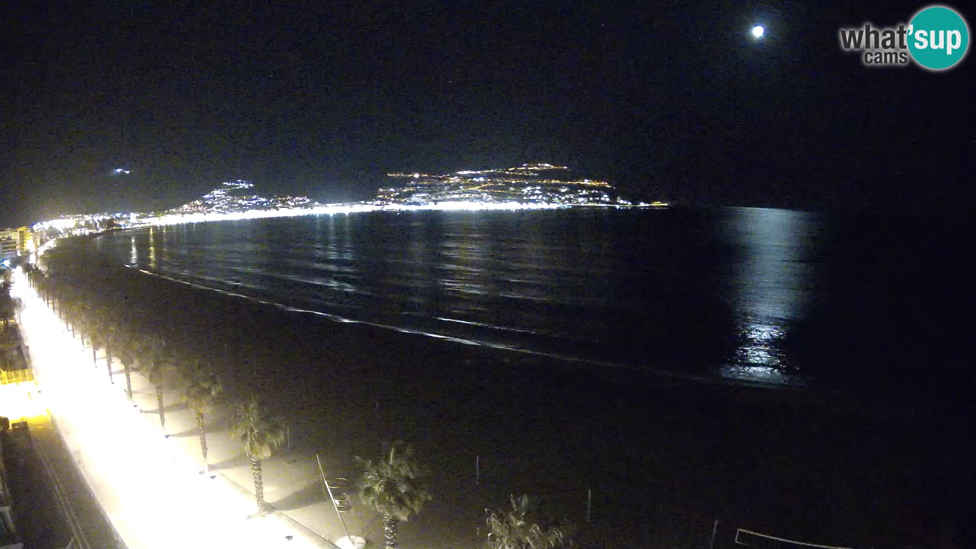 LIVEcam Roses plage Costa Brava – Hotel Montecarlo webcam Espagne