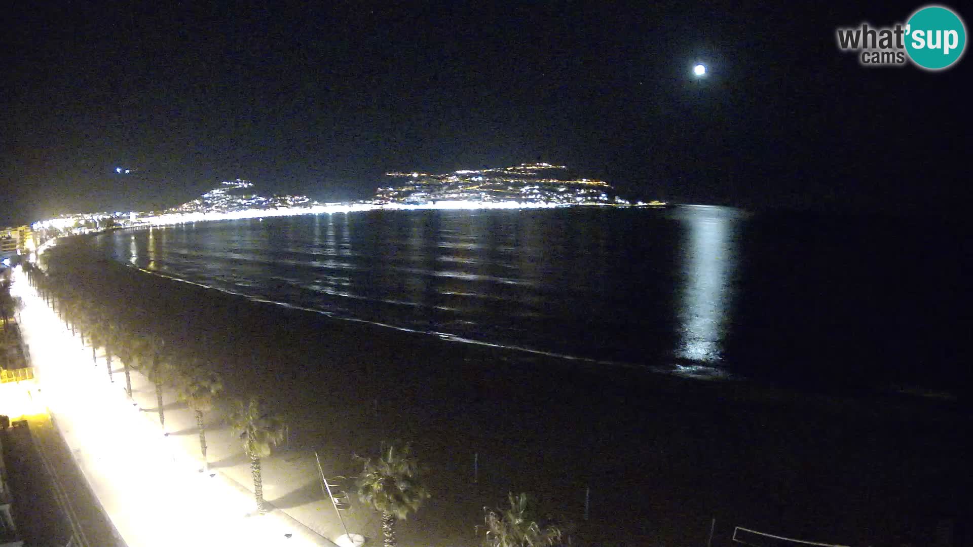 LIVEcam Roses plage Costa Brava – Hotel Montecarlo webcam Espagne