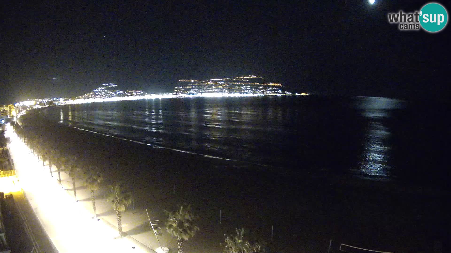 LIVEcam Roses plage Costa Brava – Hotel Montecarlo webcam Espagne