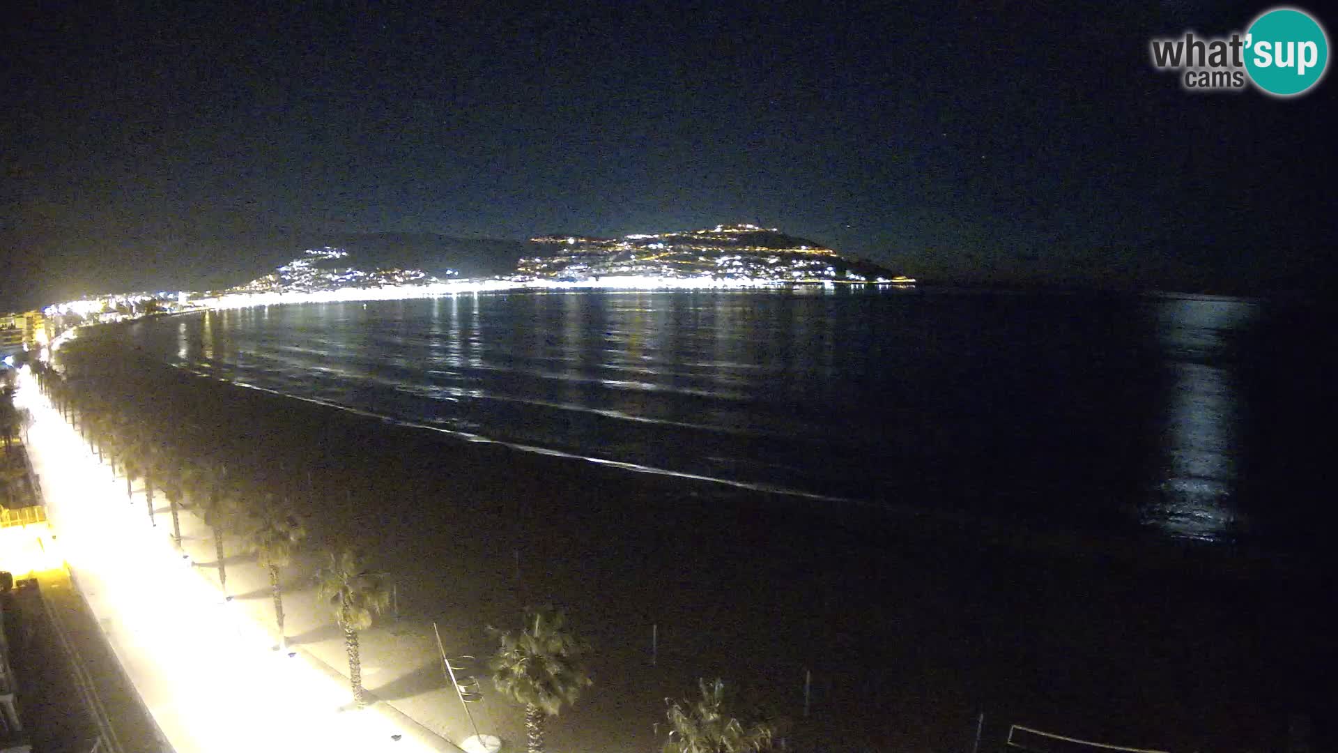 Webcam Costa Brava Roses Strand – Montecarlo Hotel livecam Spanien