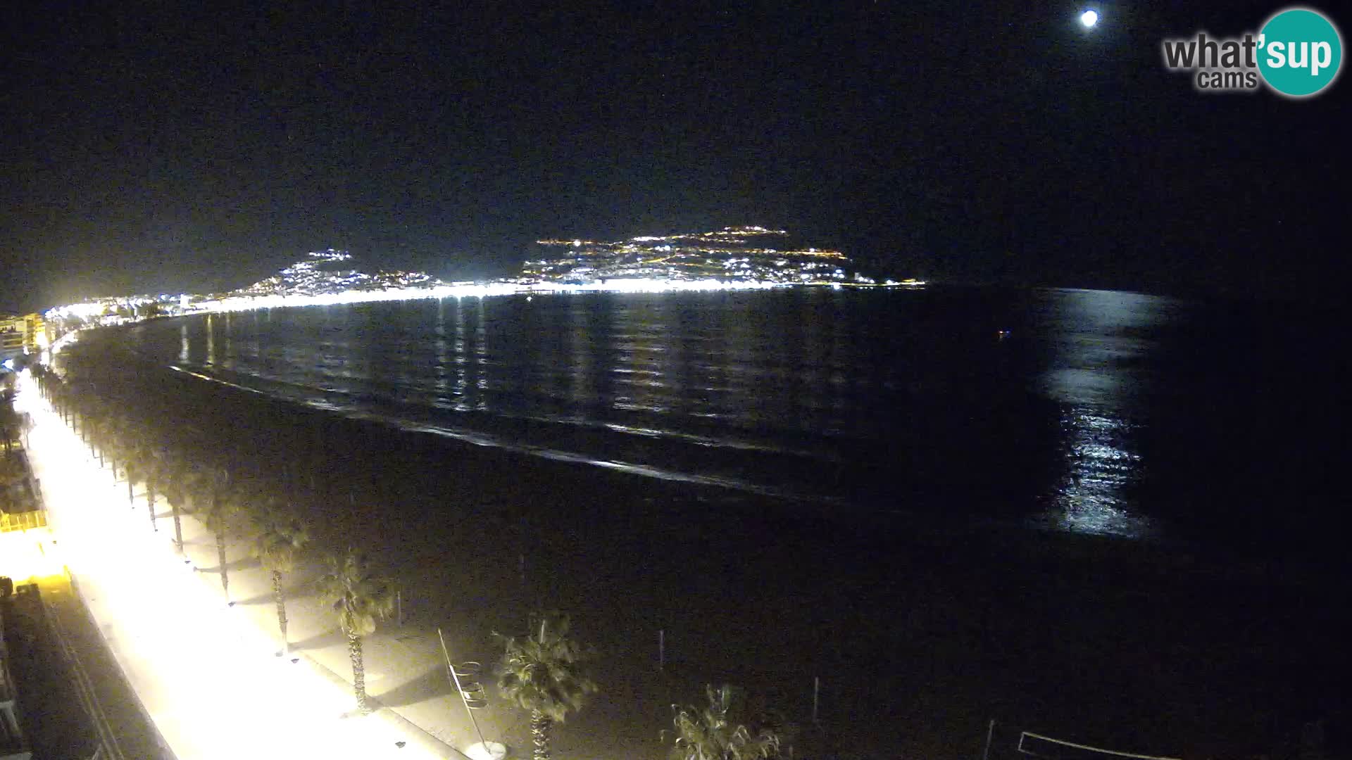 LIVEcam Roses plage Costa Brava – Hotel Montecarlo webcam Espagne