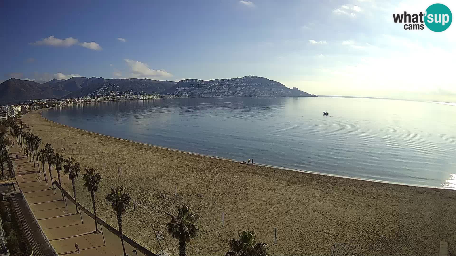 Webcam Costa Brava Roses Strand – Montecarlo Hotel livecam Spanien