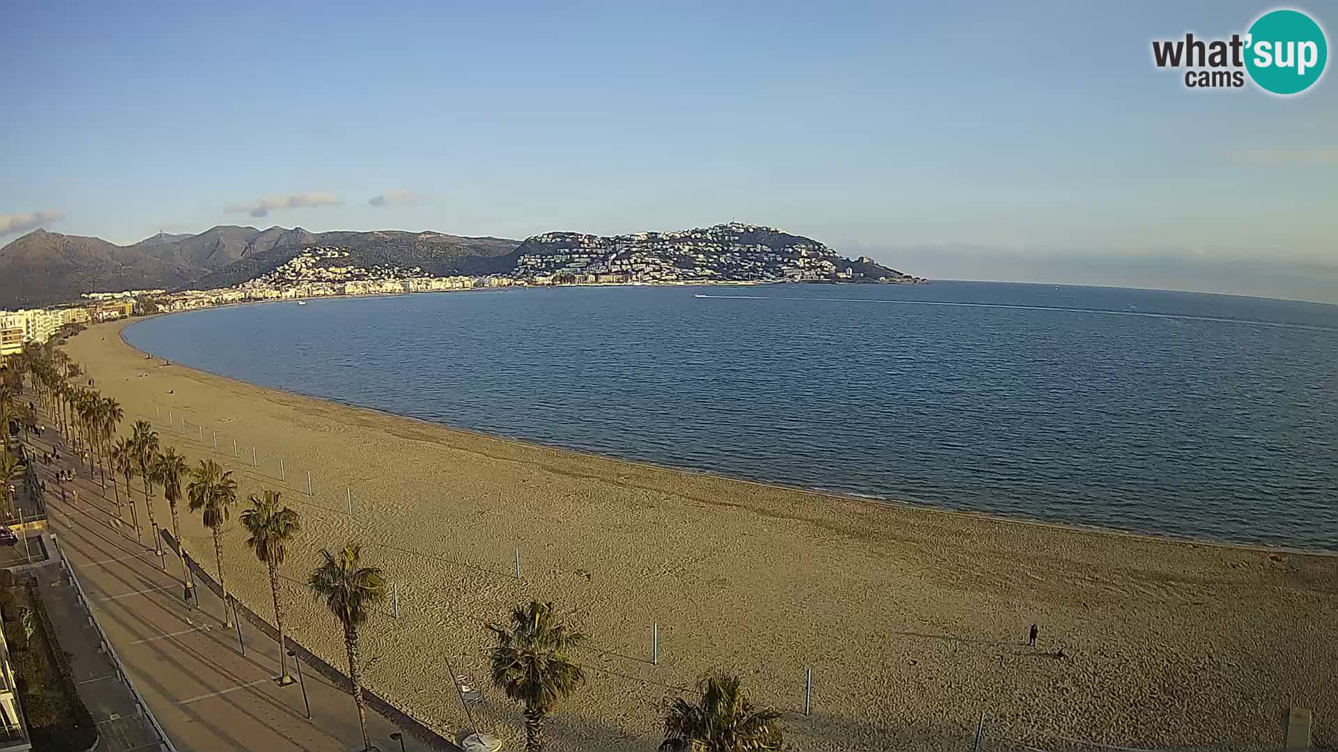 Roses camera en vivo playa Costa Brava- Hotel MonteCarlo