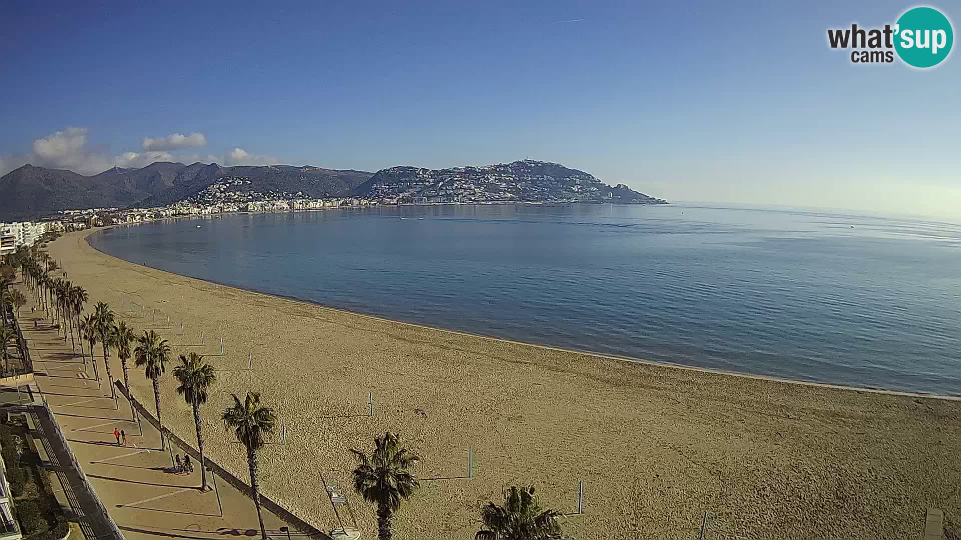 Roses camera en vivo playa Costa Brava- Hotel MonteCarlo