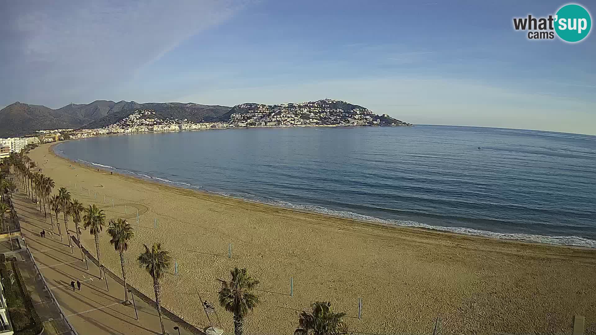 Roses camera en vivo playa Costa Brava- Hotel MonteCarlo