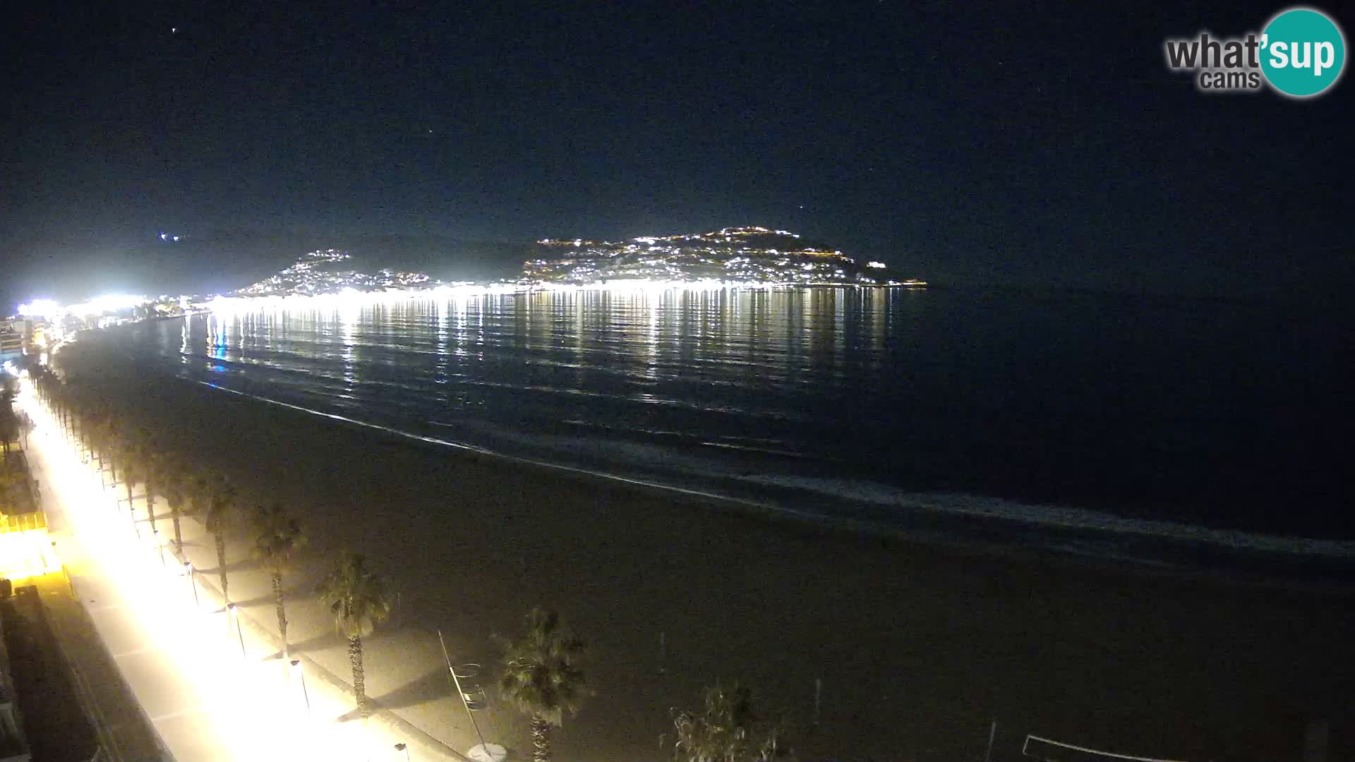 LIVEcam Roses plage Costa Brava – Hotel Montecarlo webcam Espagne