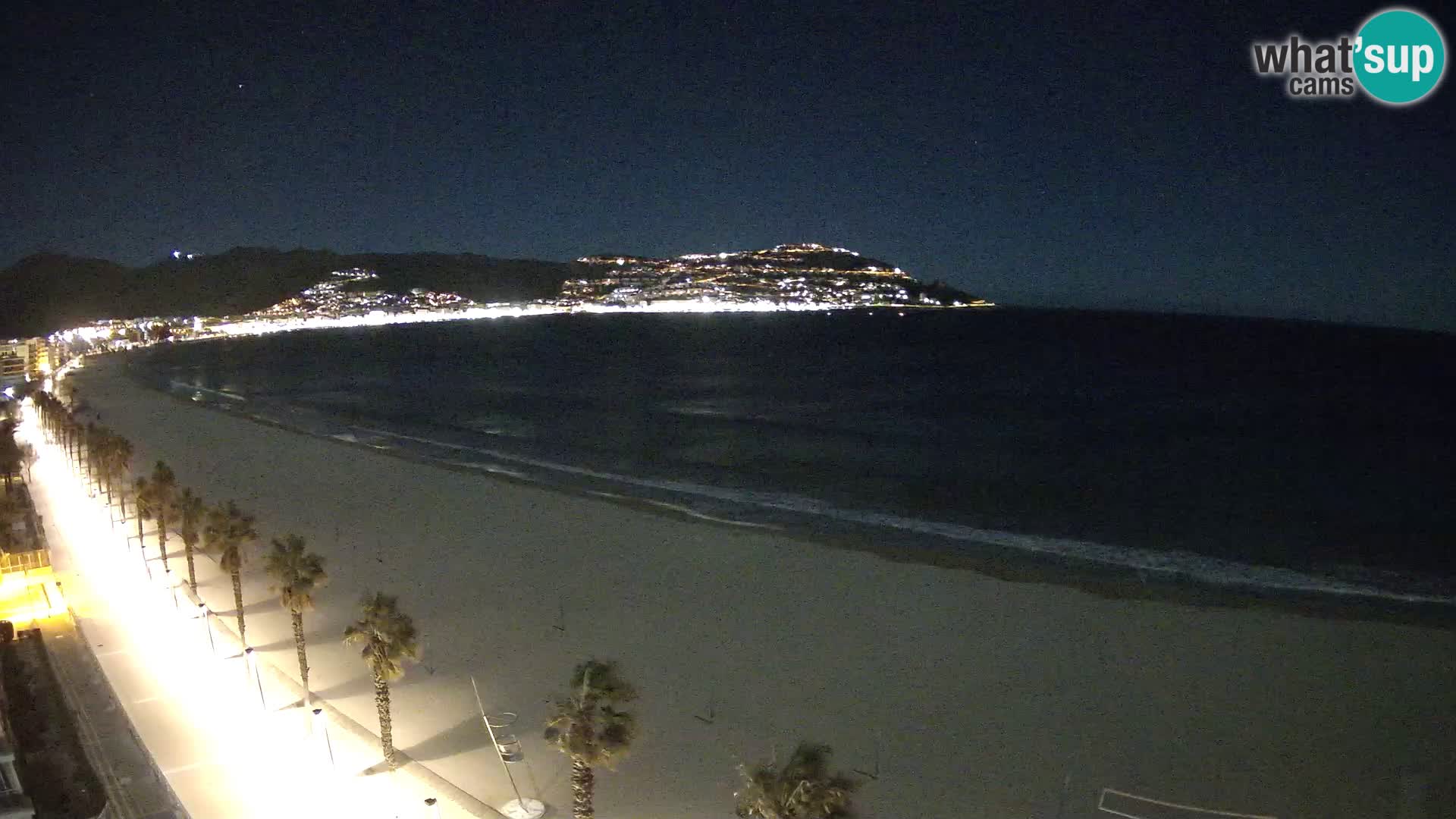 LIVEcam Roses plage Costa Brava – Hotel Montecarlo webcam Espagne