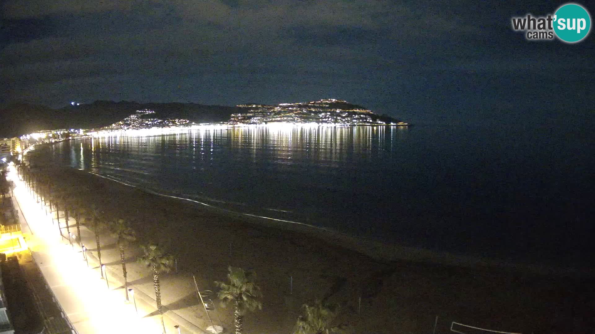 Webcam Costa Brava Roses Strand – Montecarlo Hotel livecam Spanien