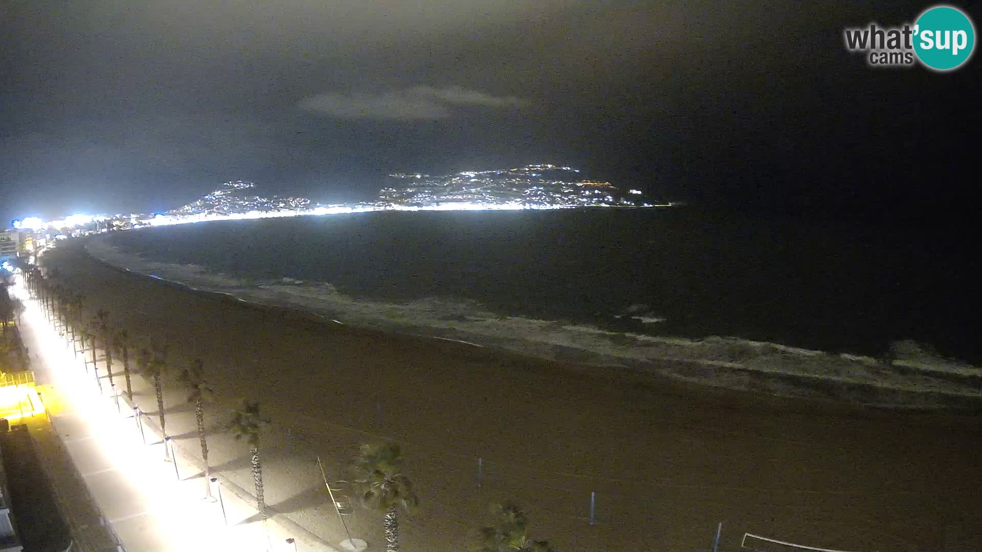 LIVEcam Roses plage Costa Brava – Hotel Montecarlo webcam Espagne