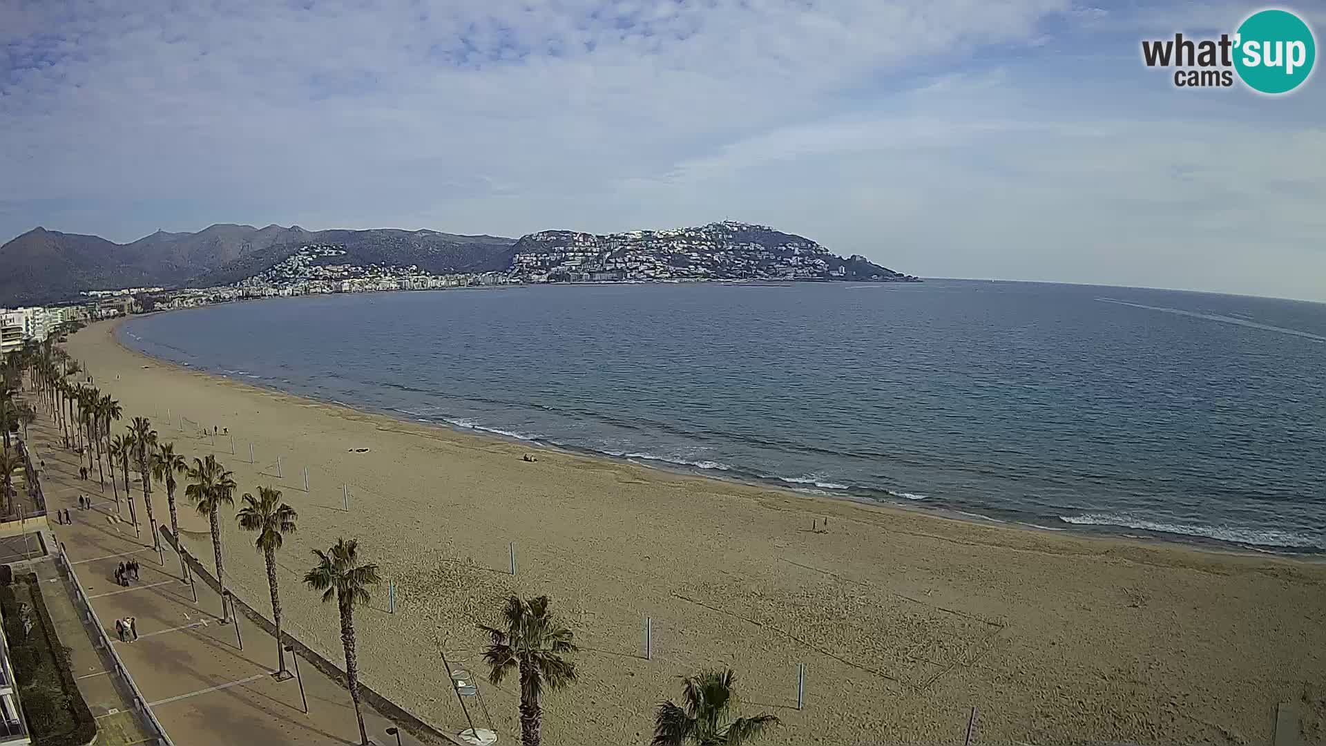 Roses camera en vivo playa Costa Brava- Hotel MonteCarlo