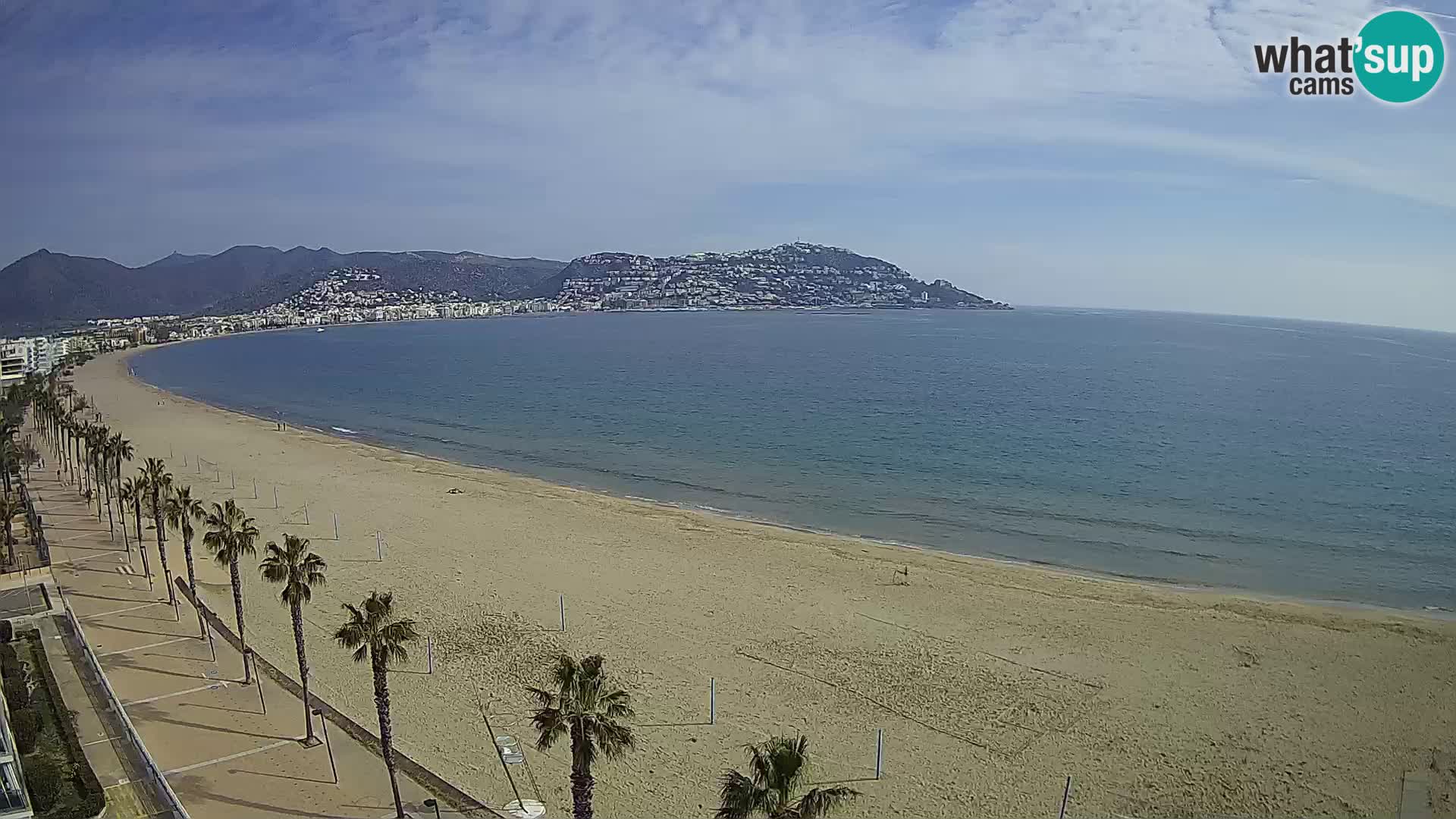 Roses camera en vivo playa Costa Brava- Hotel MonteCarlo