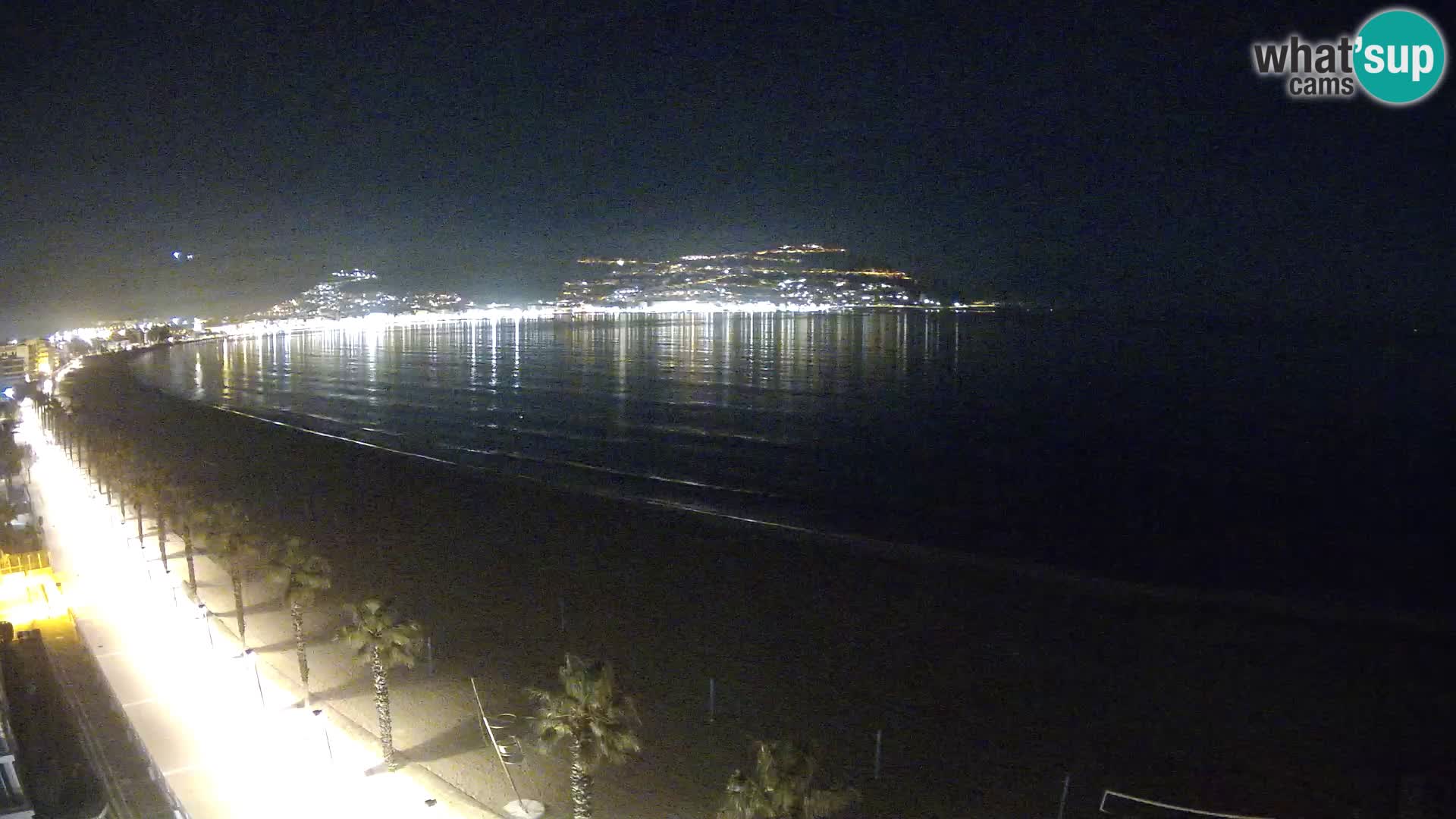 LIVEcam Roses plage Costa Brava – Hotel Montecarlo webcam Espagne