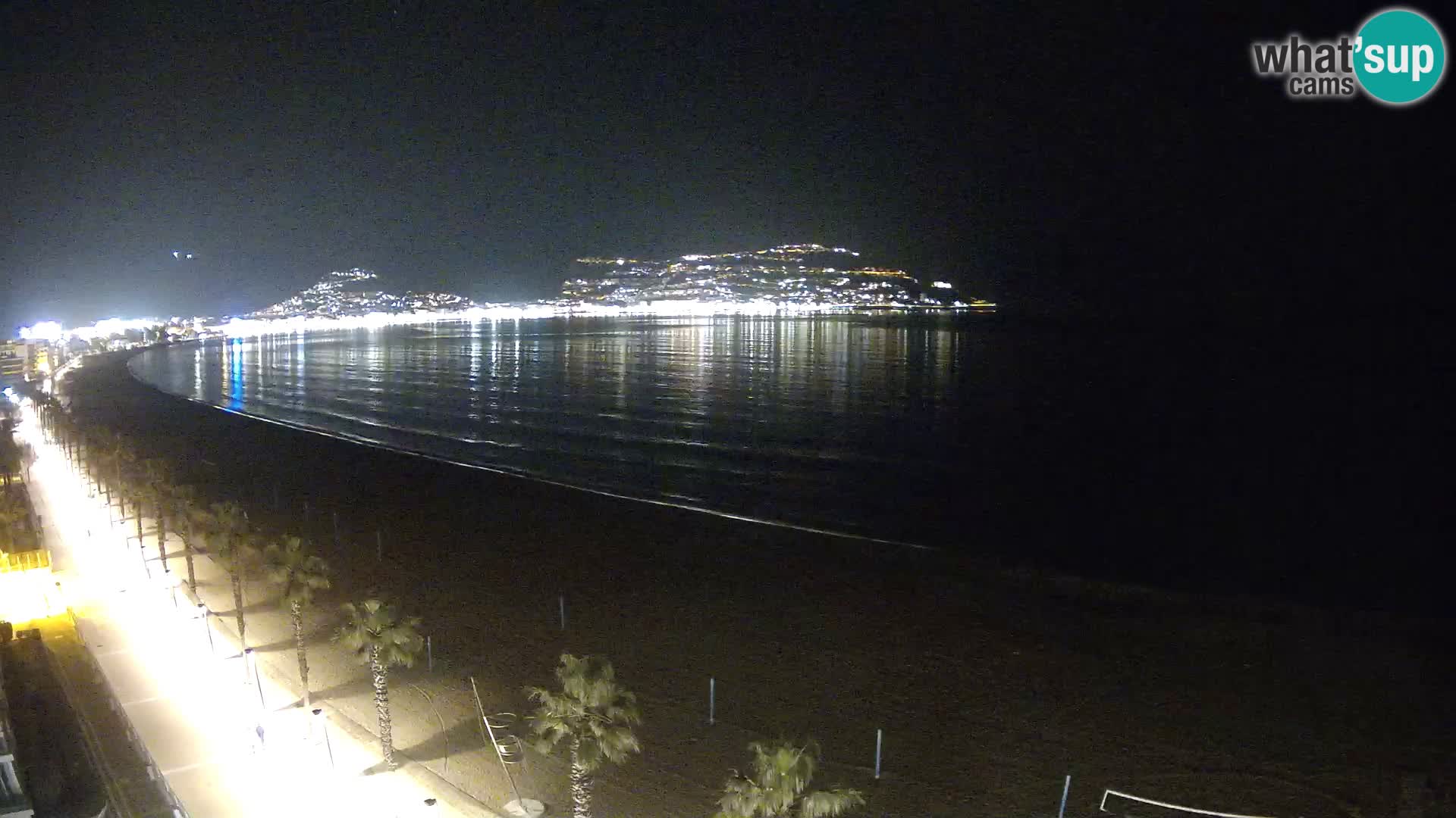 Webcam Costa Brava Roses Strand – Montecarlo Hotel livecam Spanien