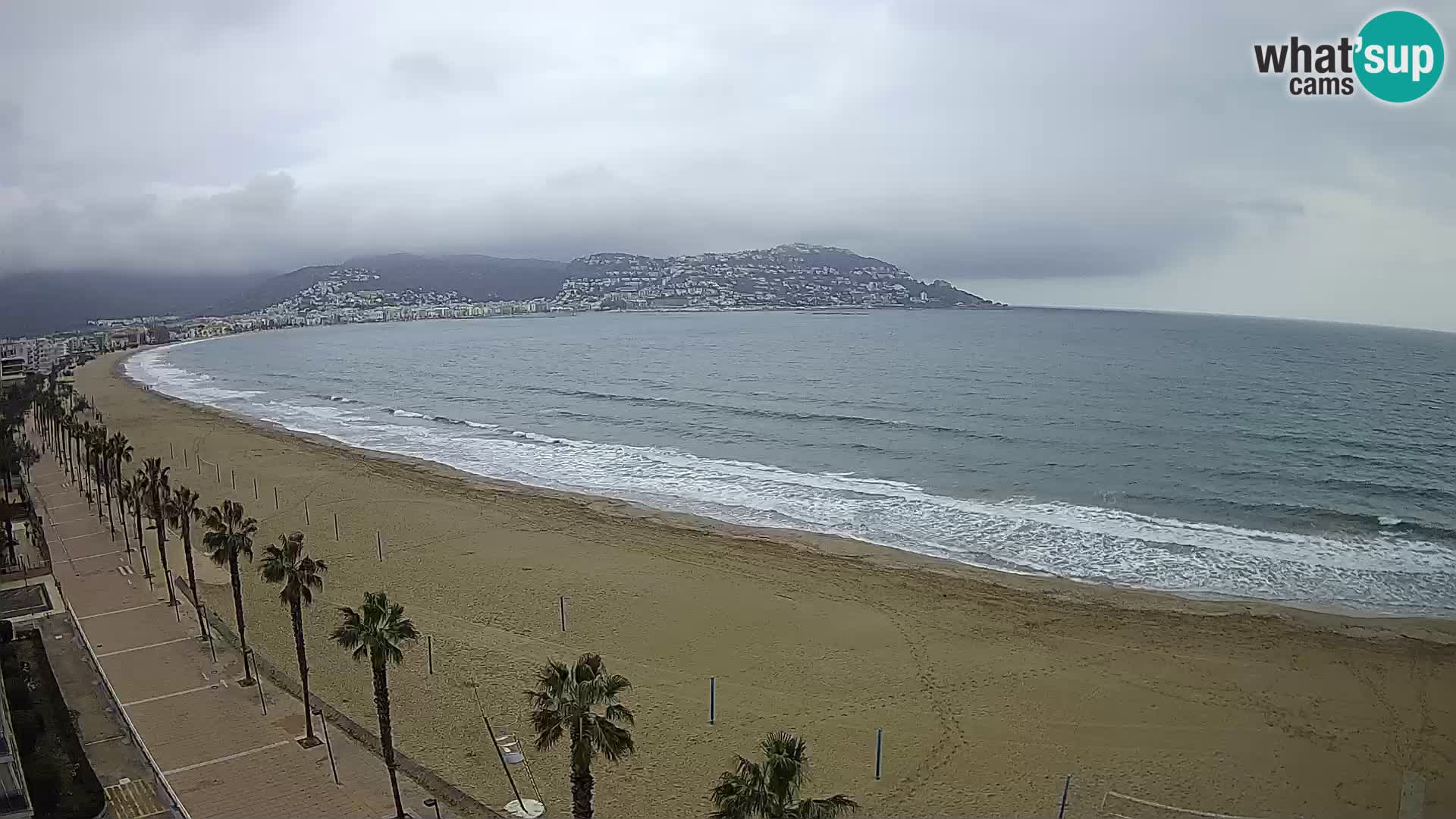 Roses camera en vivo playa Costa Brava- Hotel MonteCarlo