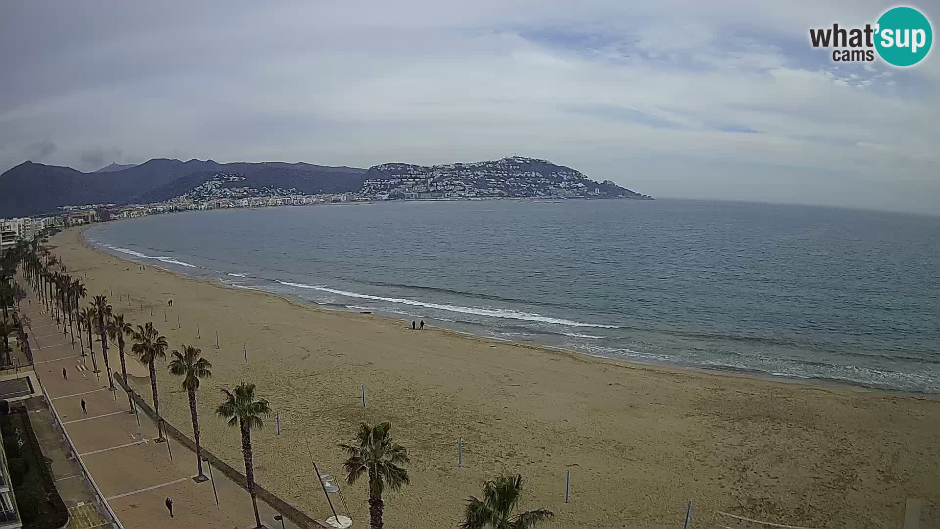 Roses camera en vivo playa Costa Brava- Hotel MonteCarlo