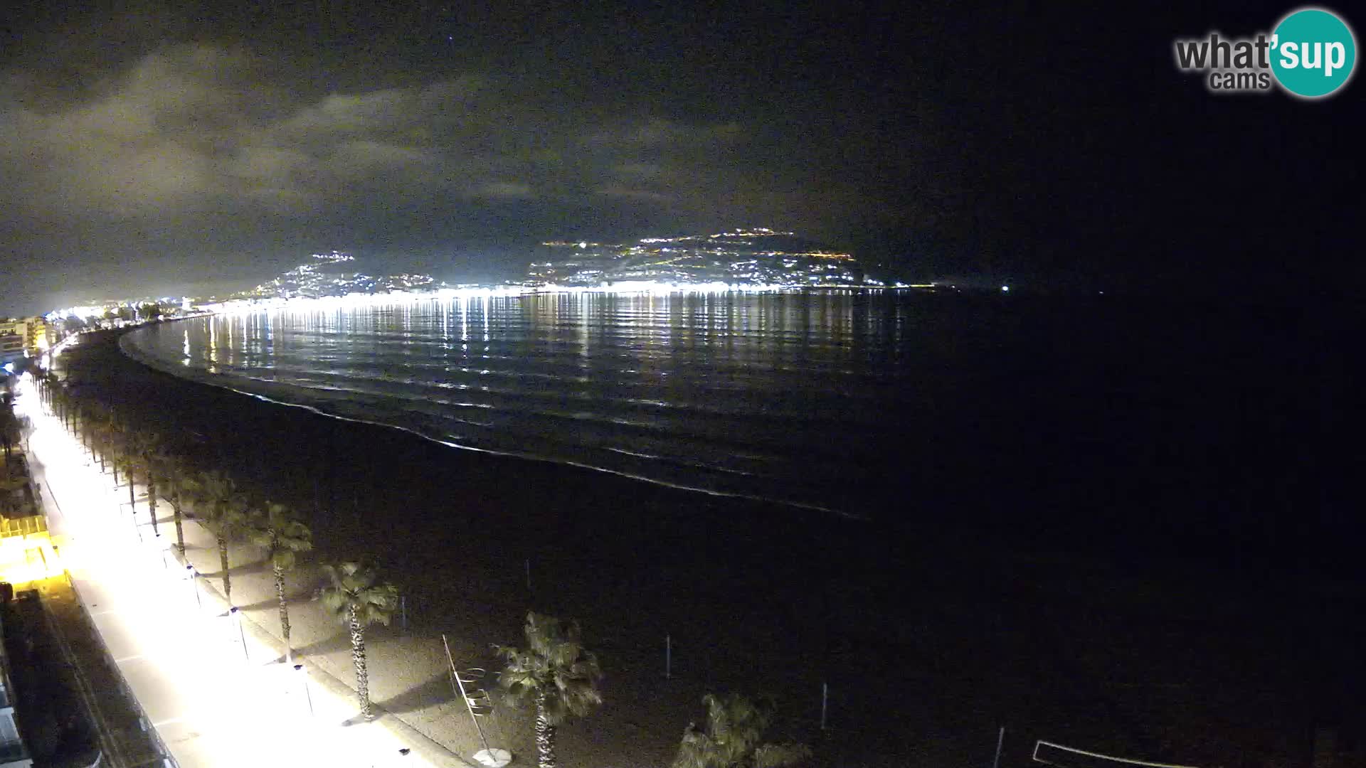 Webcam Costa Brava Roses Strand – Montecarlo Hotel livecam Spanien