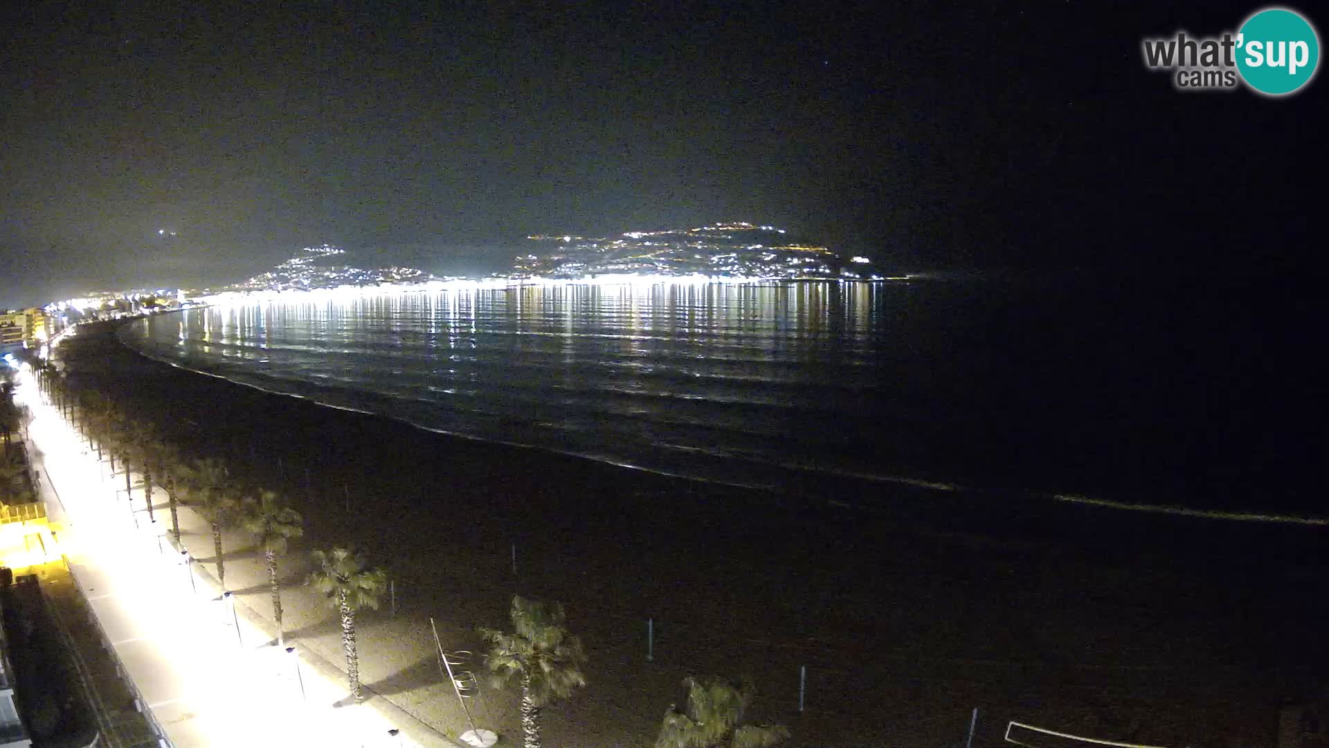 Webcam Costa Brava Roses Strand – Montecarlo Hotel livecam Spanien