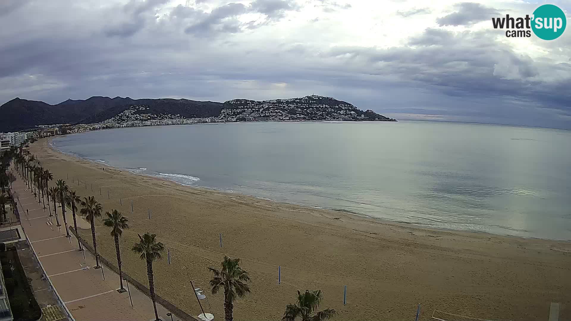 Live cam Roses  – Costa Brava spiaggia – Hotel MonteCarlo