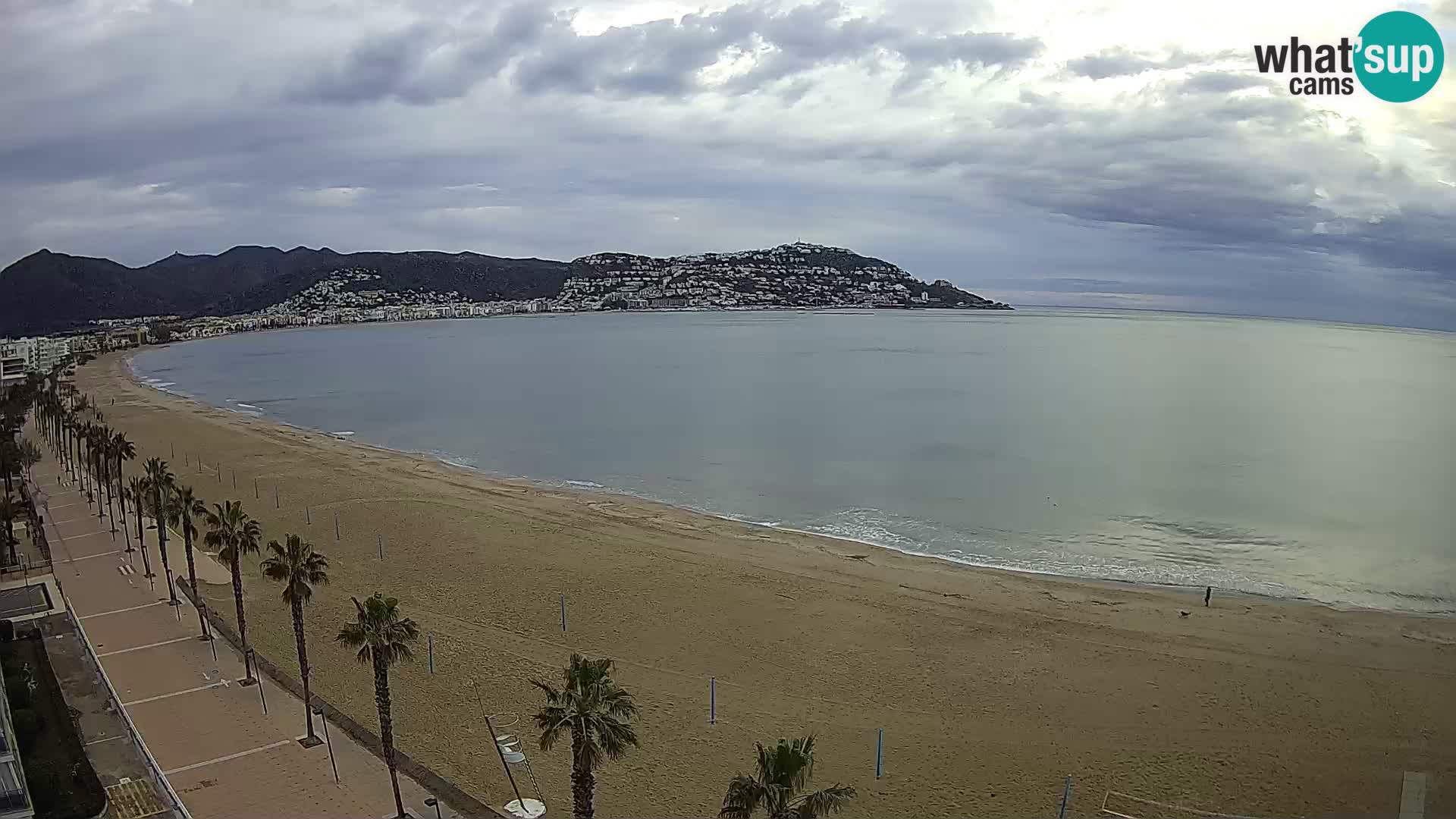 Live cam Roses  – Costa Brava spiaggia – Hotel MonteCarlo