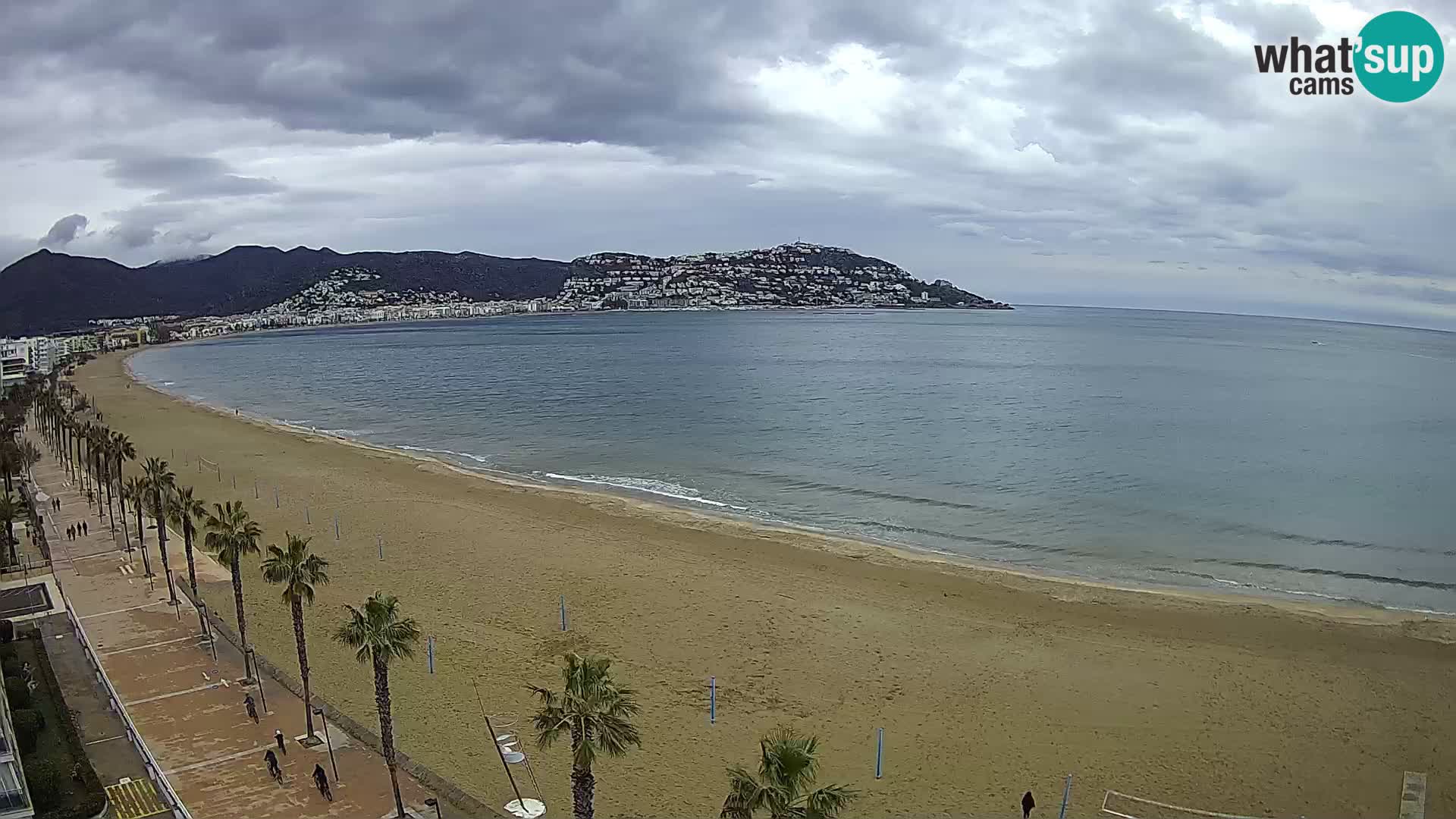 Webcam Costa Brava Roses Strand – Montecarlo Hotel livecam Spanien