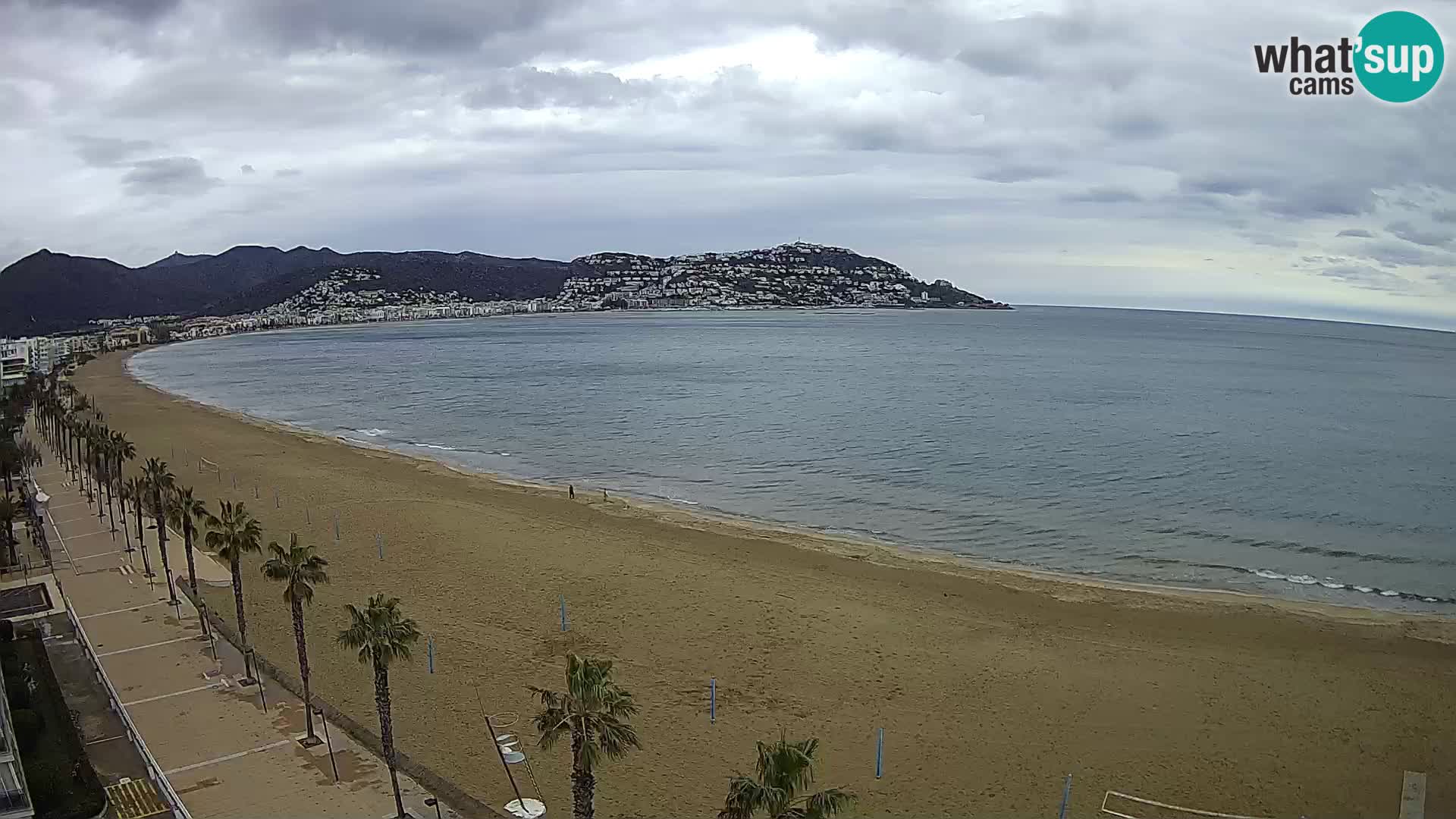 Webcam Costa Brava Roses Strand – Montecarlo Hotel livecam Spanien