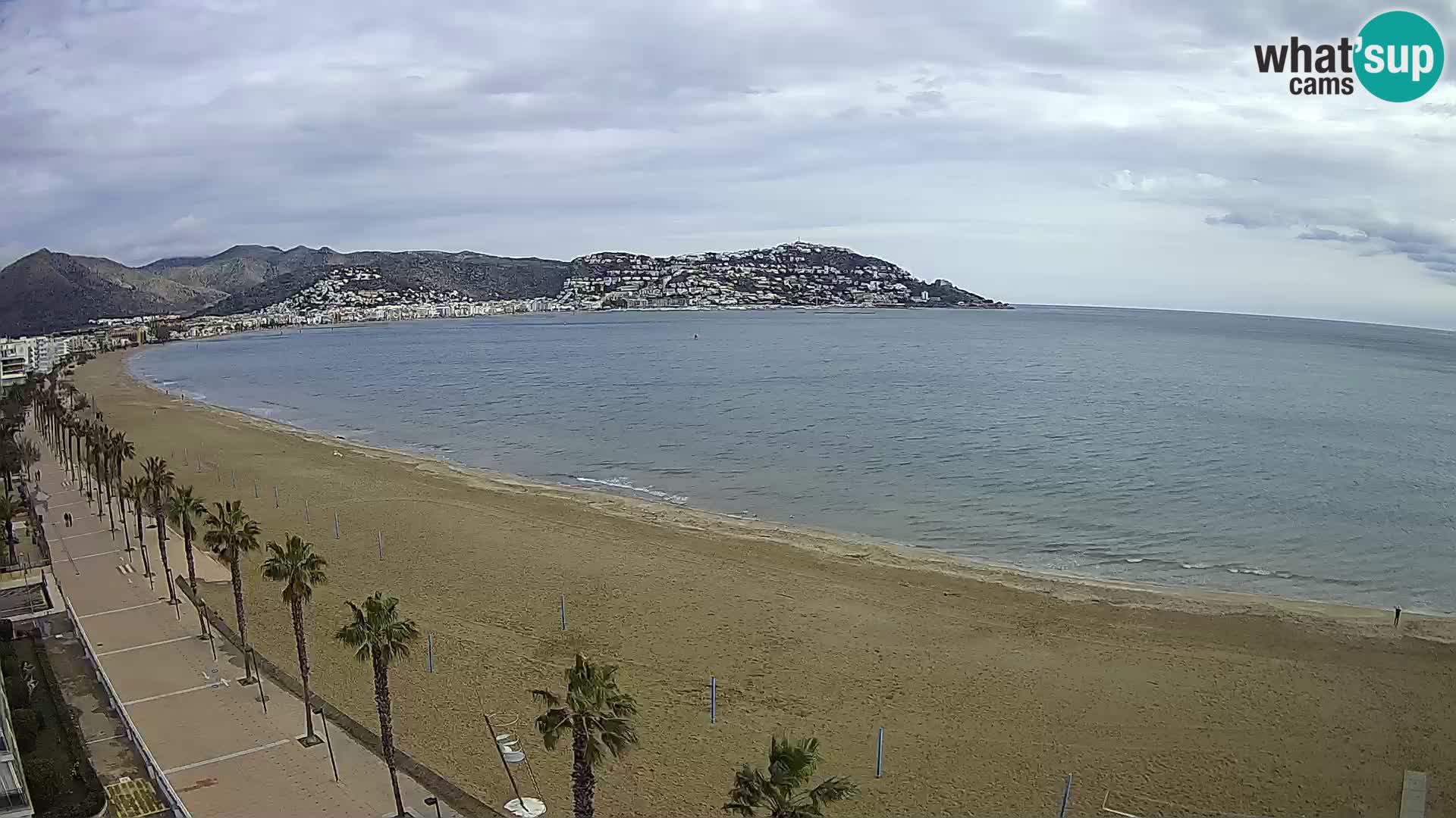 Live cam Roses  – Costa Brava spiaggia – Hotel MonteCarlo