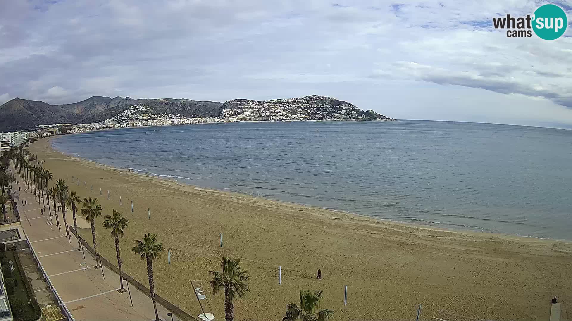 Live cam Roses  – Costa Brava spiaggia – Hotel MonteCarlo