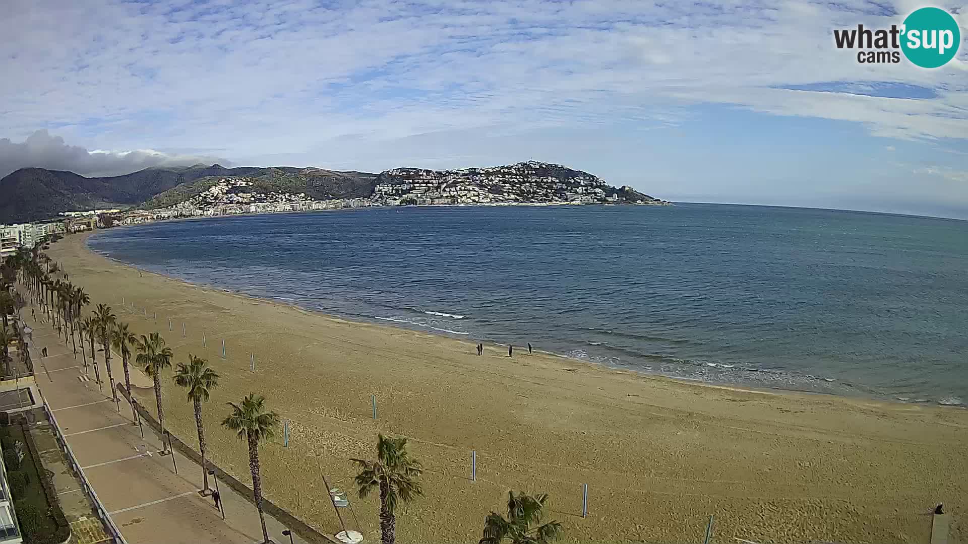 Roses camera en vivo playa Costa Brava- Hotel MonteCarlo