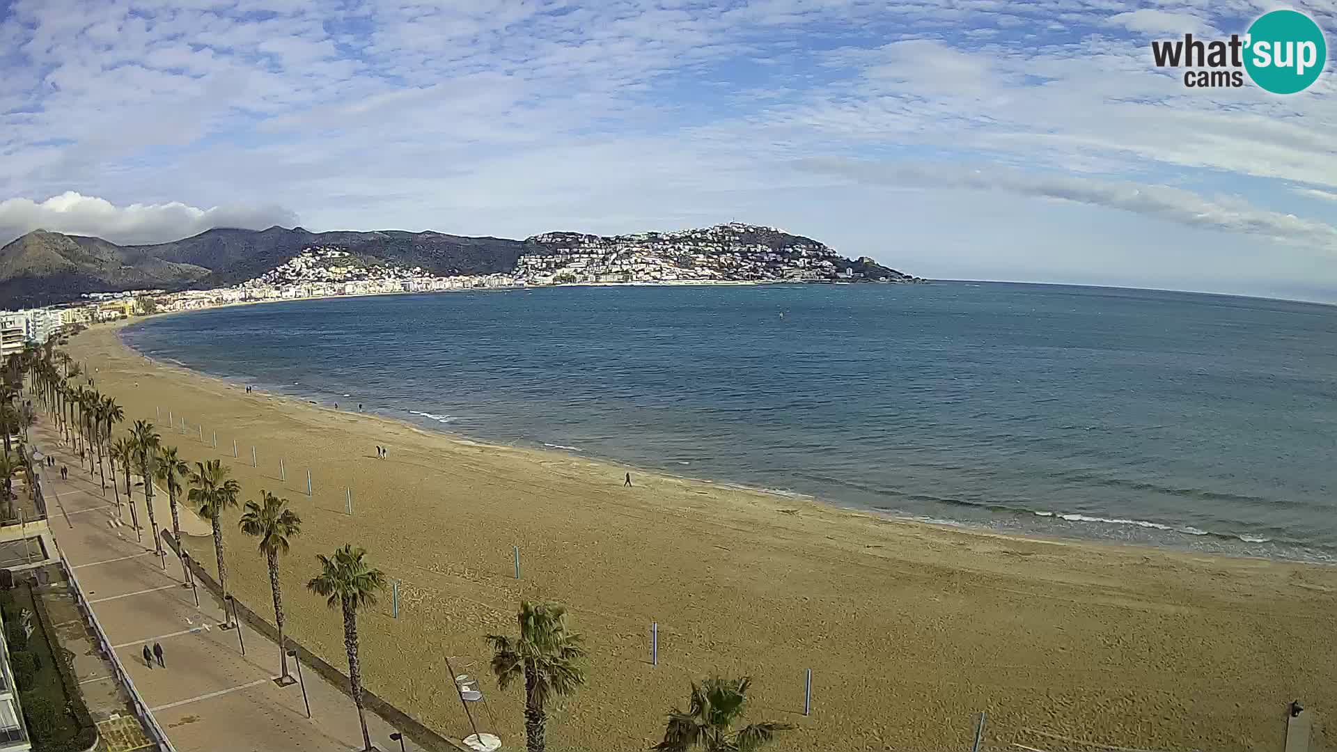 Roses camera en vivo playa Costa Brava- Hotel MonteCarlo