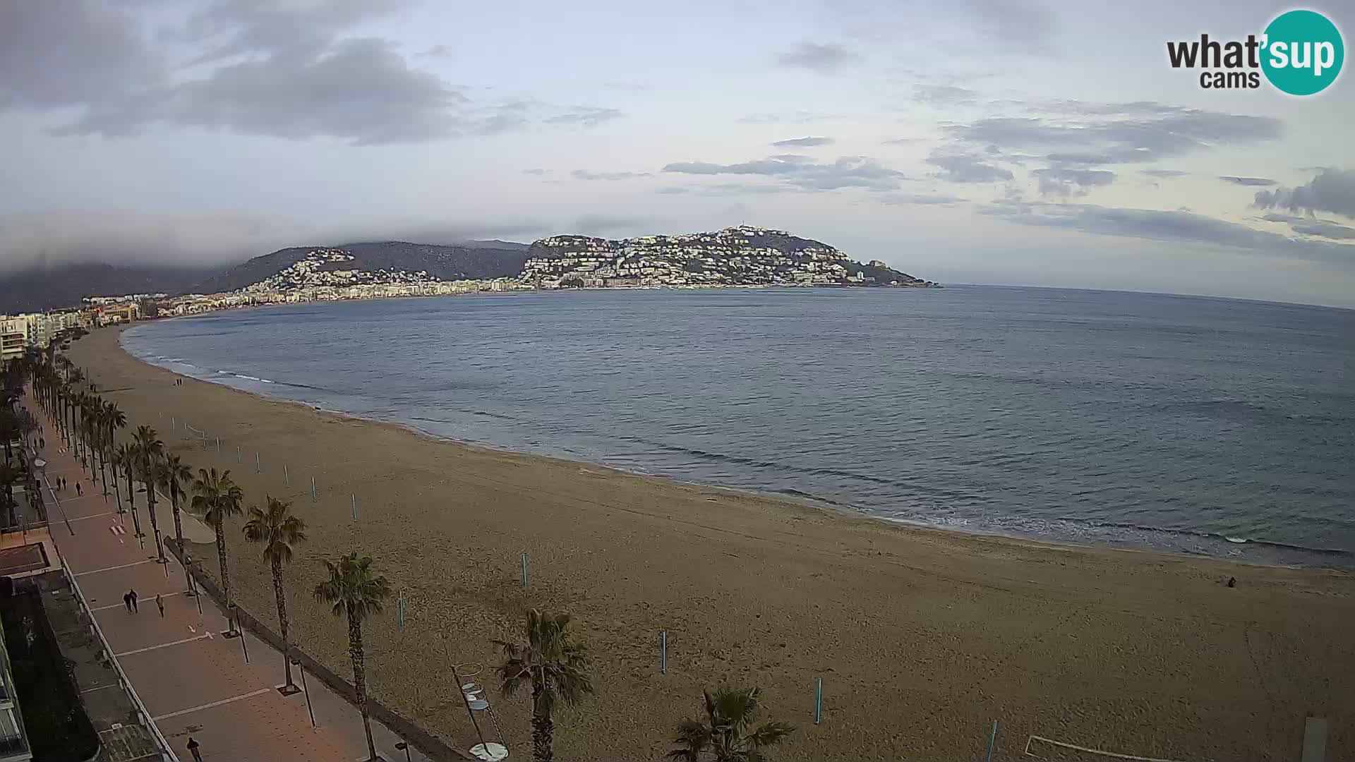 Webcam Costa Brava Roses Strand – Montecarlo Hotel livecam Spanien