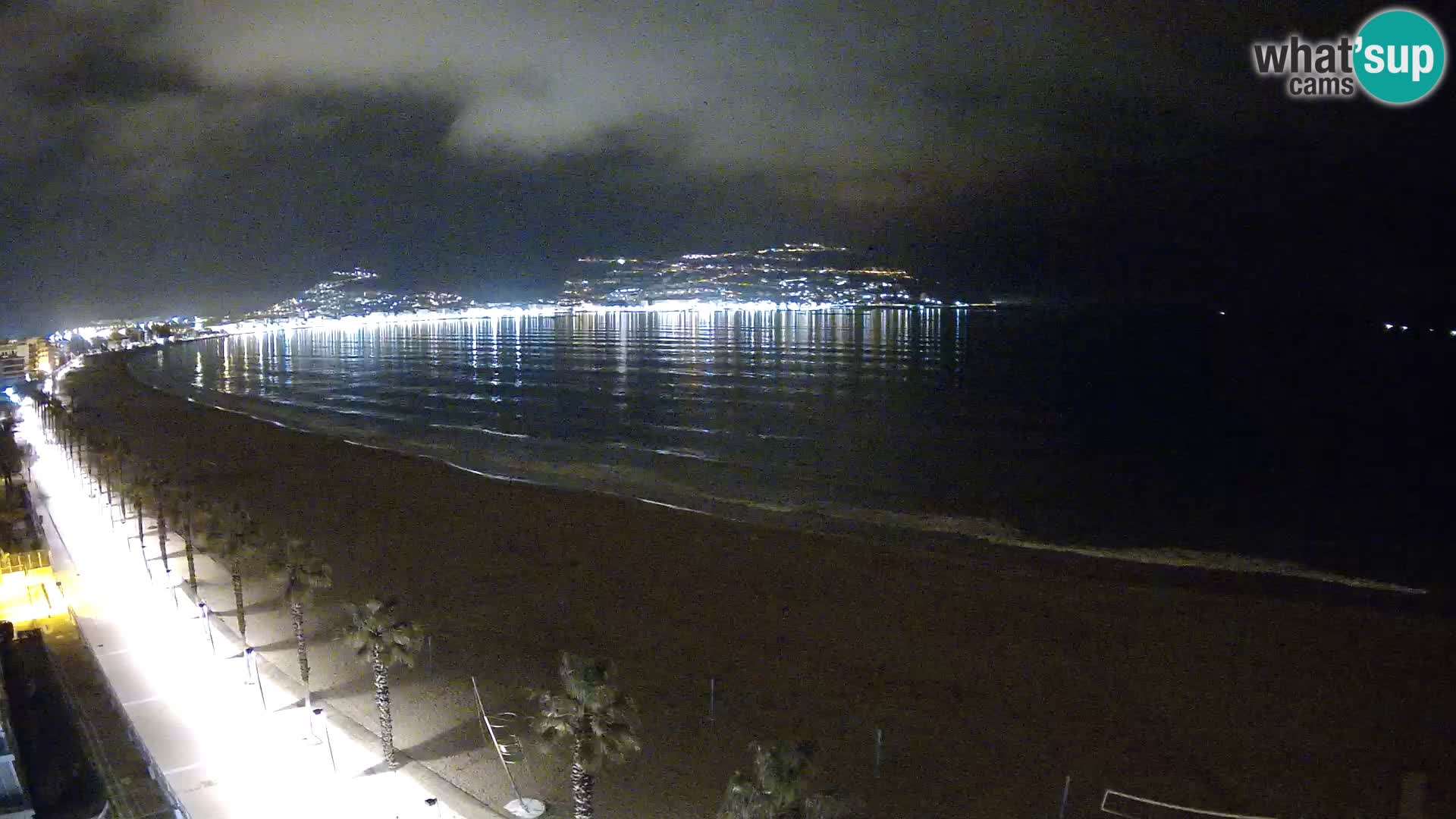 Webcam Costa Brava Roses Strand – Montecarlo Hotel livecam Spanien