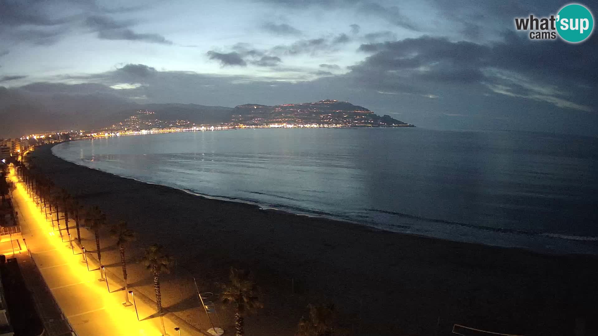 LIVEcam Roses plage Costa Brava – Hotel Montecarlo webcam Espagne