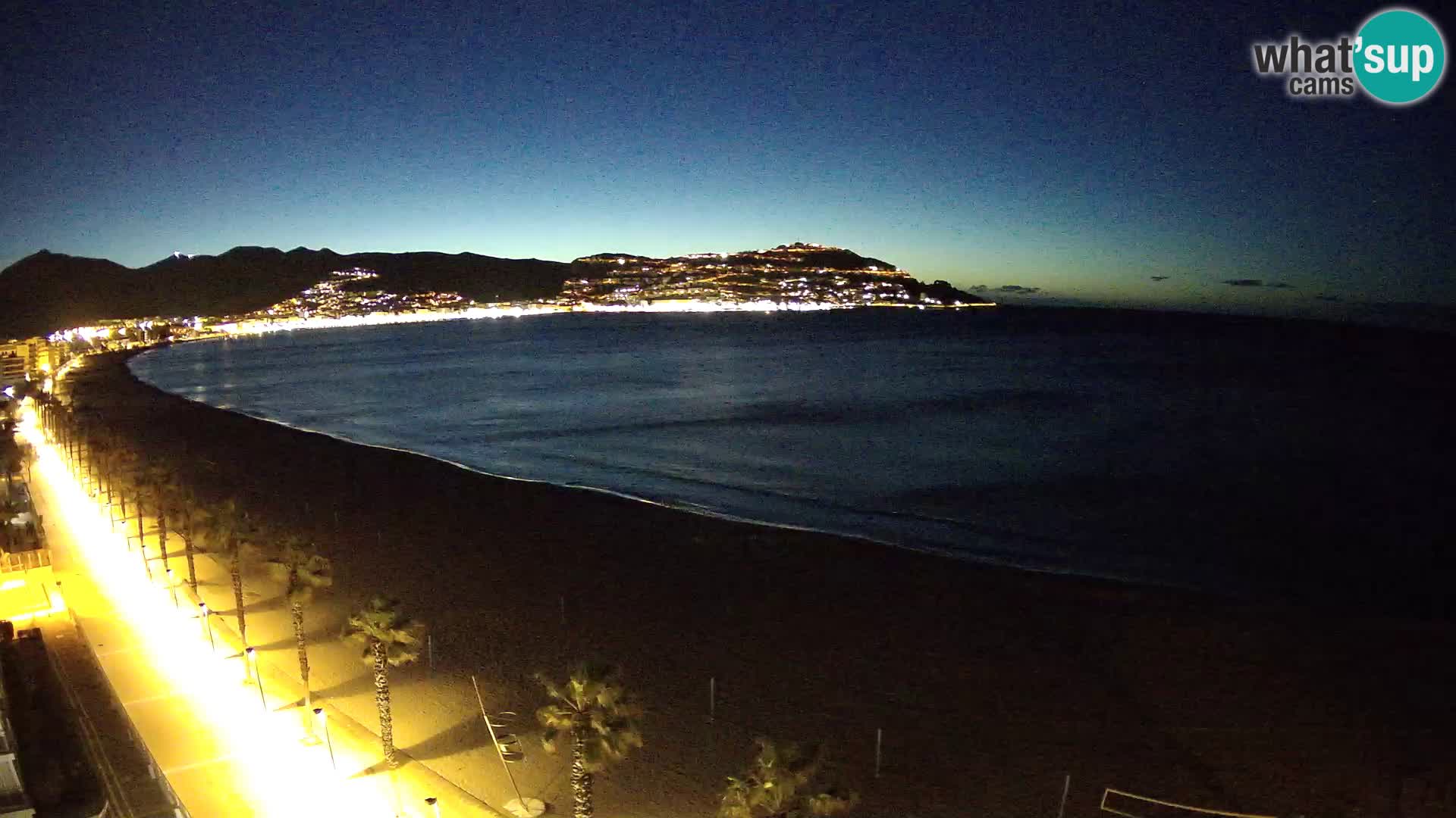 Roses camera en vivo playa Costa Brava- Hotel MonteCarlo