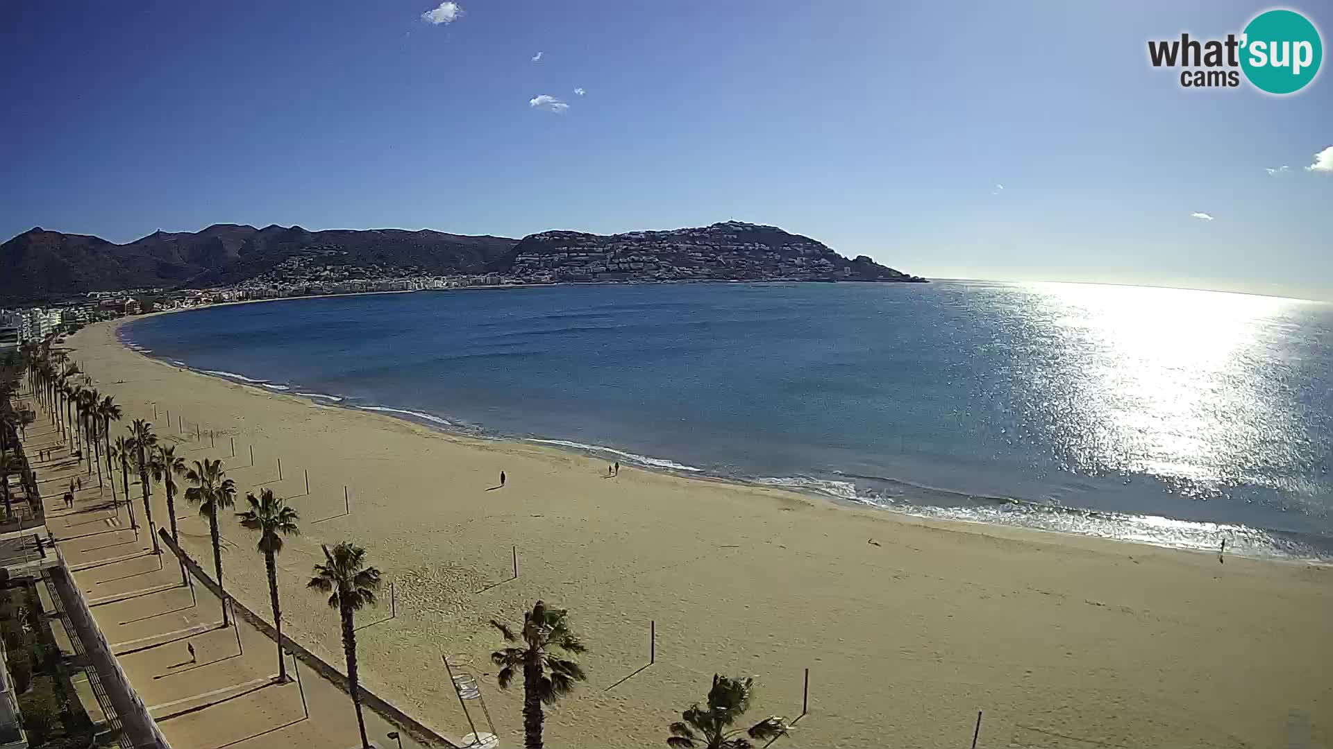 Roses camera en vivo playa Costa Brava- Hotel MonteCarlo