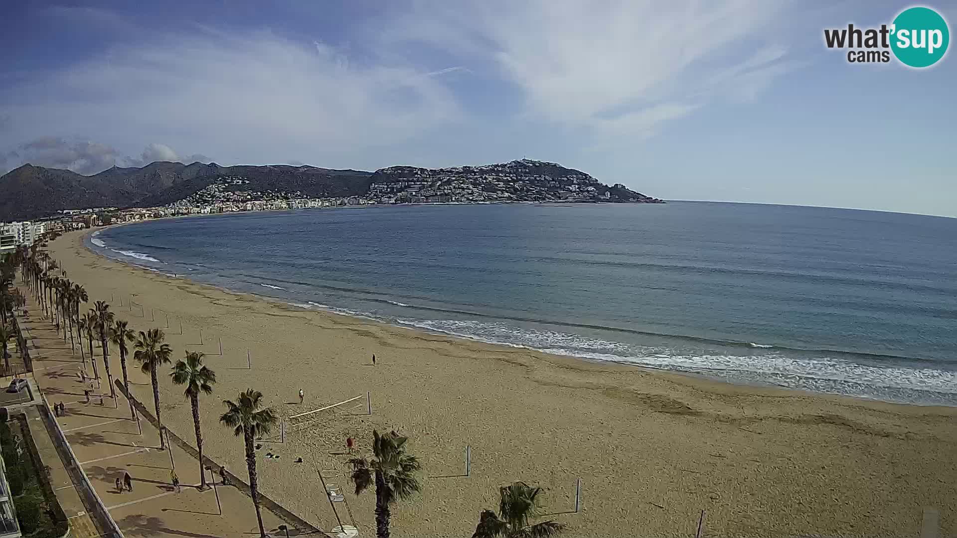 Roses camera en vivo playa Costa Brava- Hotel MonteCarlo