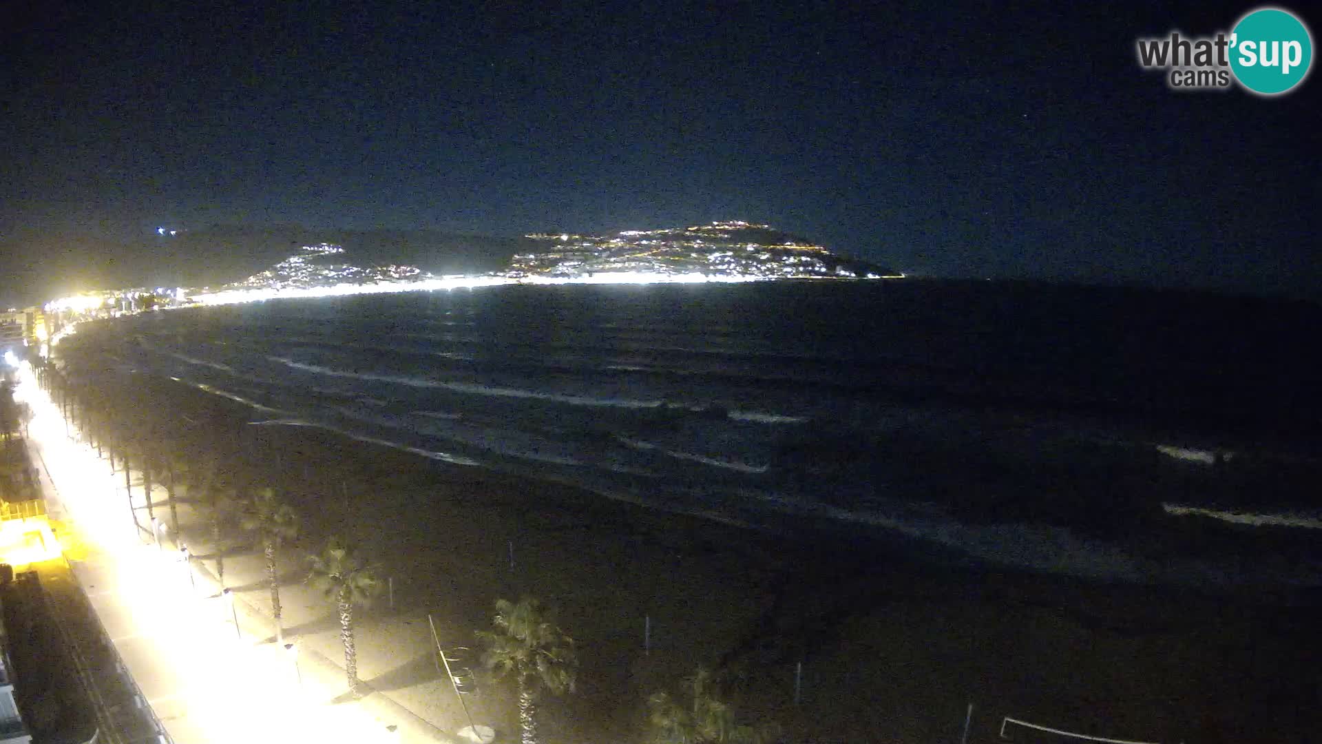 LIVEcam Roses plage Costa Brava – Hotel Montecarlo webcam Espagne