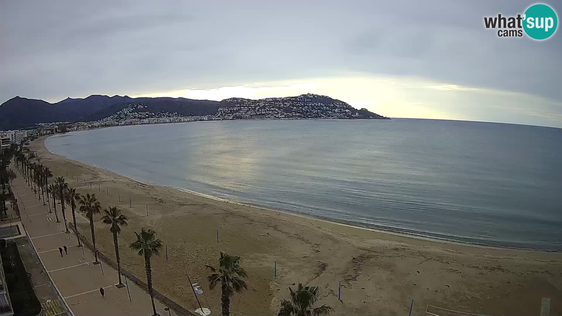 Webcam Costa Brava Roses Strand – Montecarlo Hotel livecam Spanien